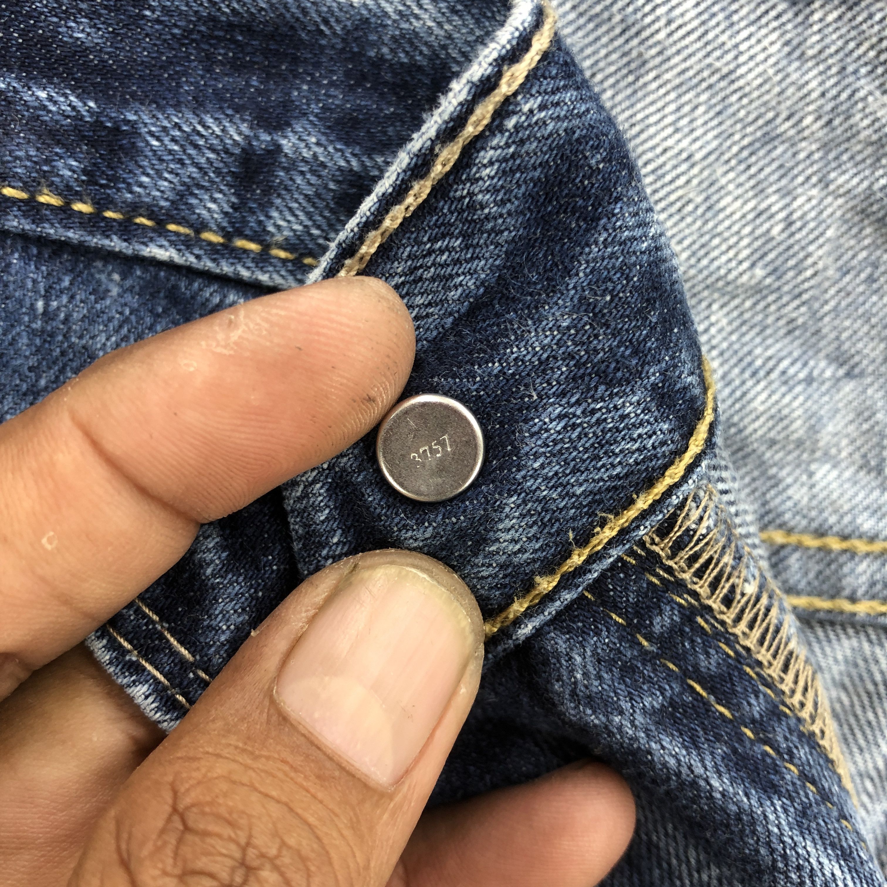 Levi's Crazy Y2K Baggy Levis 569 Jeans Levi's Distressed Blue Denim Size US 44 / EU 60 - 8 Thumbnail