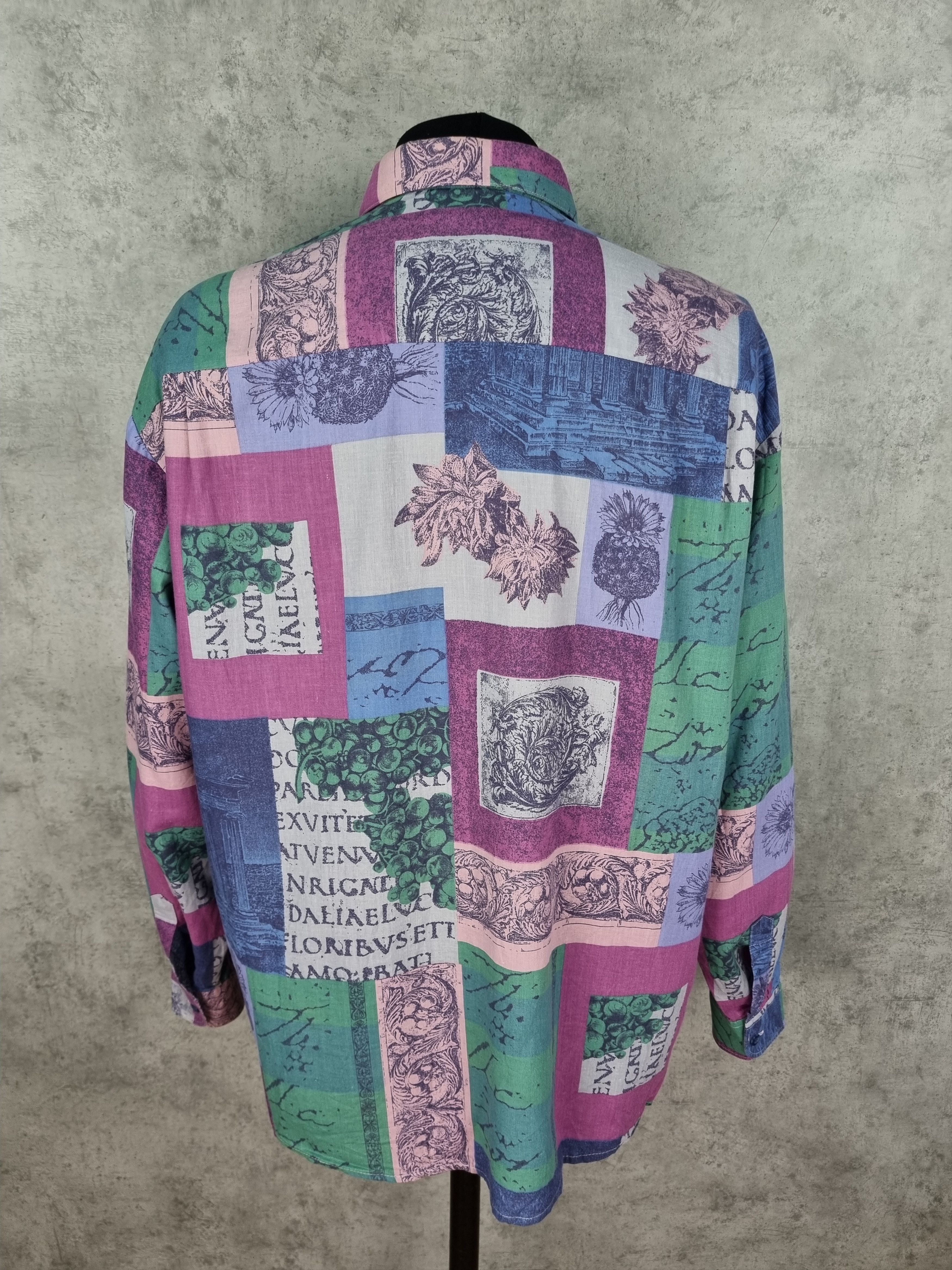 Vintage 90s Vintage Abstract Shirt Size US XL / EU 56 / 4 - 8 Thumbnail