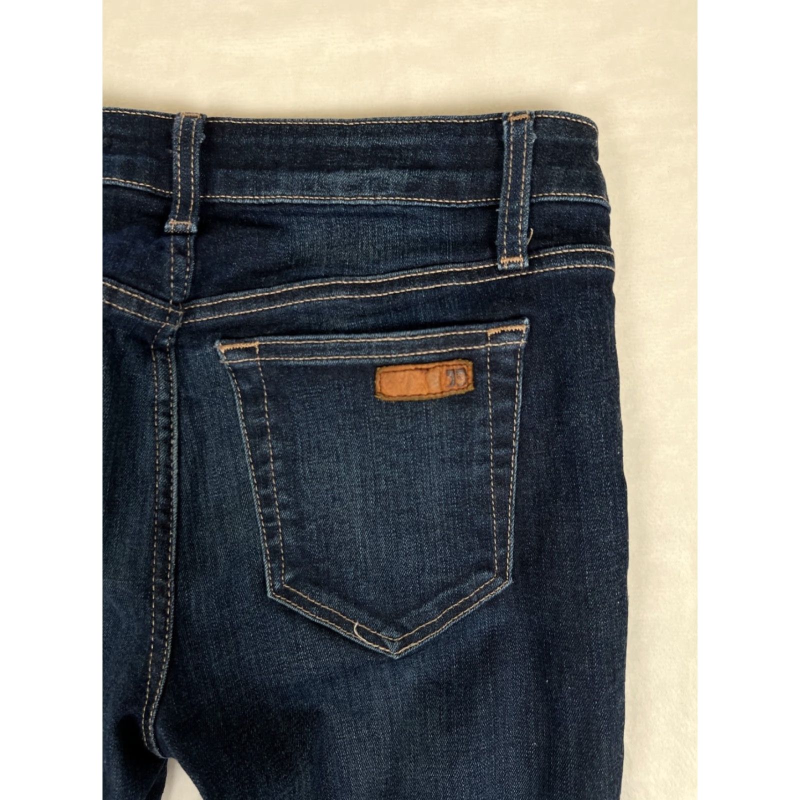 Vintage Joe’s 27x27 Skinny Ankle Jeans Dark Blue Midrise Stretch Size 27" / US 4 / IT 40 - 7 Thumbnail