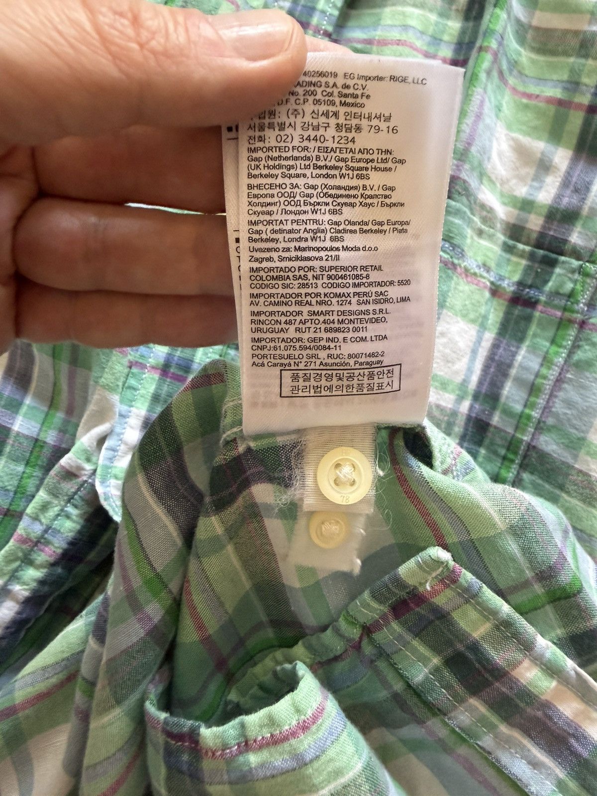 Banana Republic Banana Republic Linen Shirt Size US XL / EU 56 / 4 - 6 Thumbnail