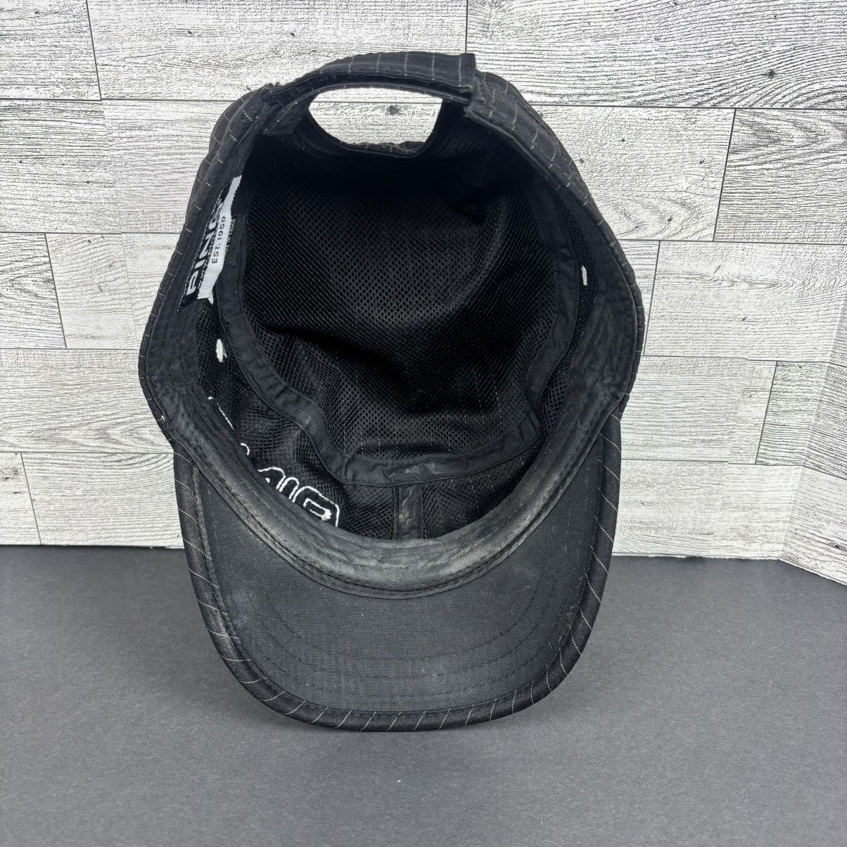 PING PING play your best stitched logo black pinstripe golf hat Size ONE SIZE - 7 Thumbnail