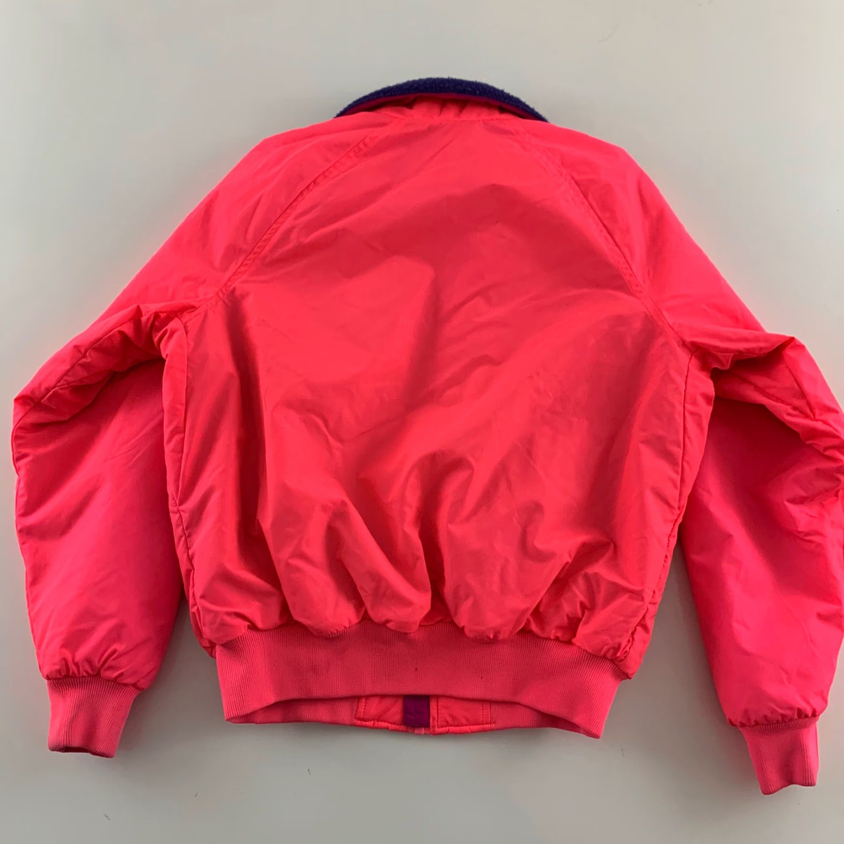 Vintage VTG Columbia Jacket Full Zip Women's L Pink Purple Radial Sleeve Parka Jacket Size L / US 10 / IT 46 - 7 Thumbnail