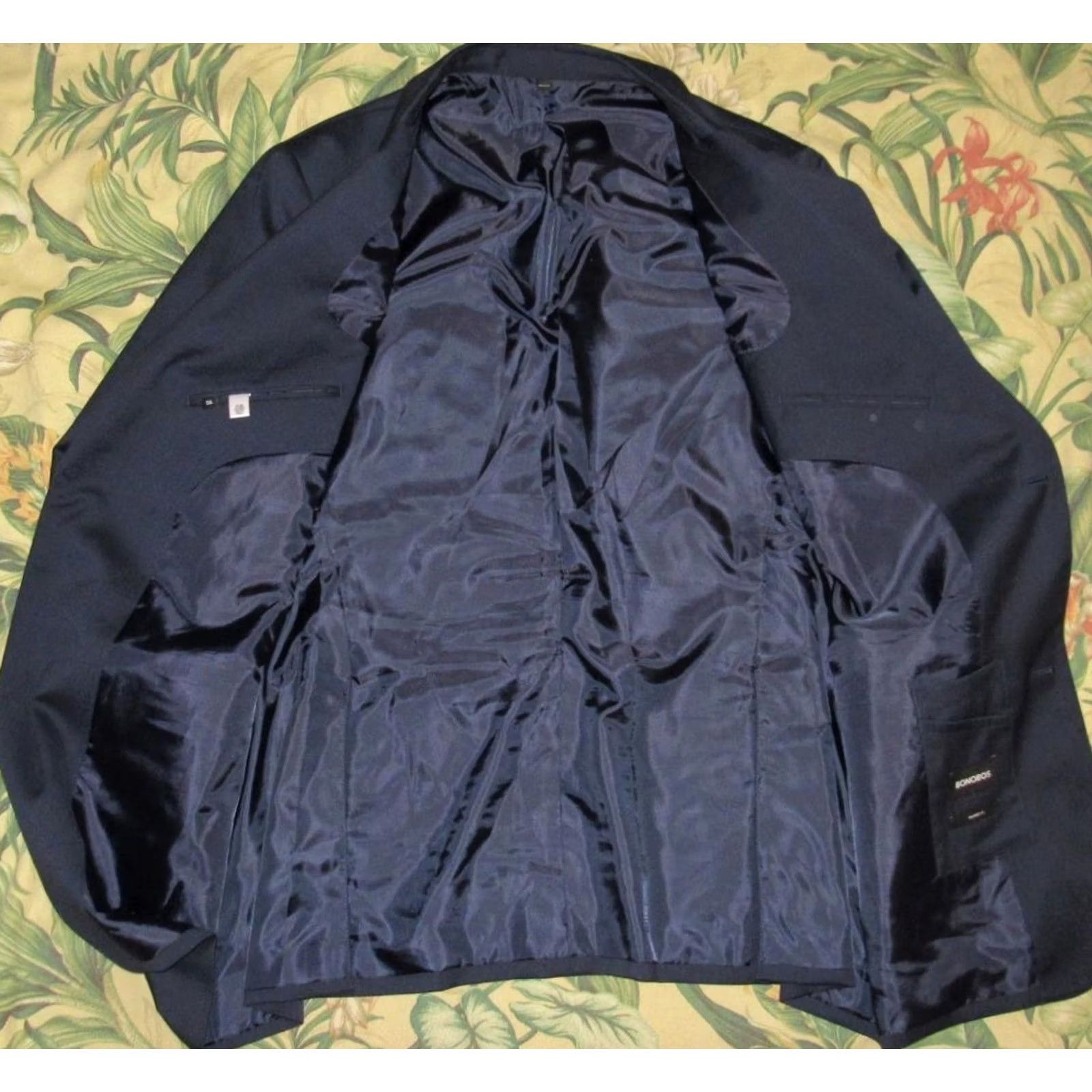 Bonobos BONOBOS Navy Blue Wool Blazer Blazer 50 Long Men XS? Size 50R - 4 Thumbnail