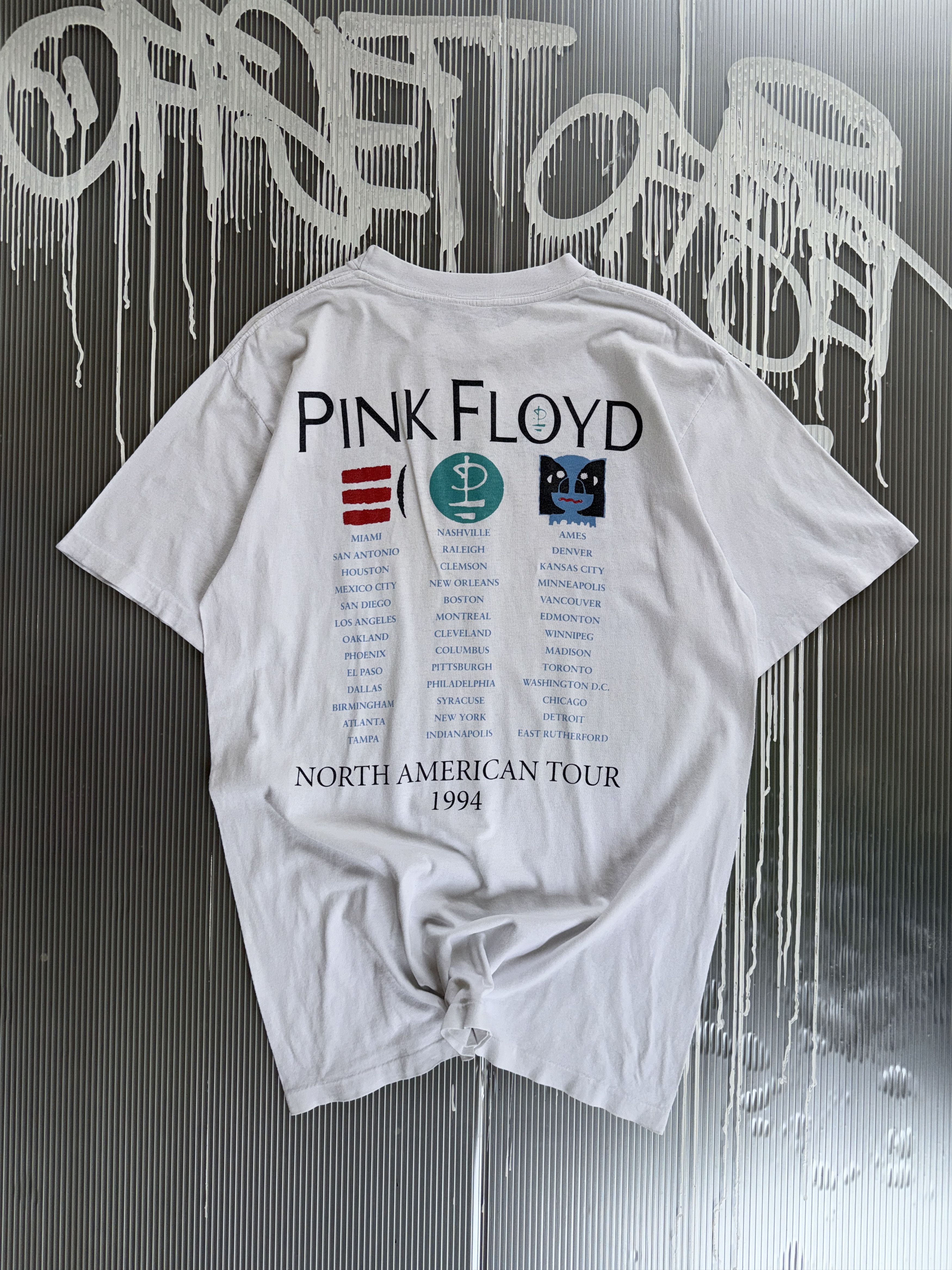 Pink Floyd Pink Floyd 1994 north american tour vintage t-shirt - L Size US L / EU 52-54 / 3 - 2 Thumbnail