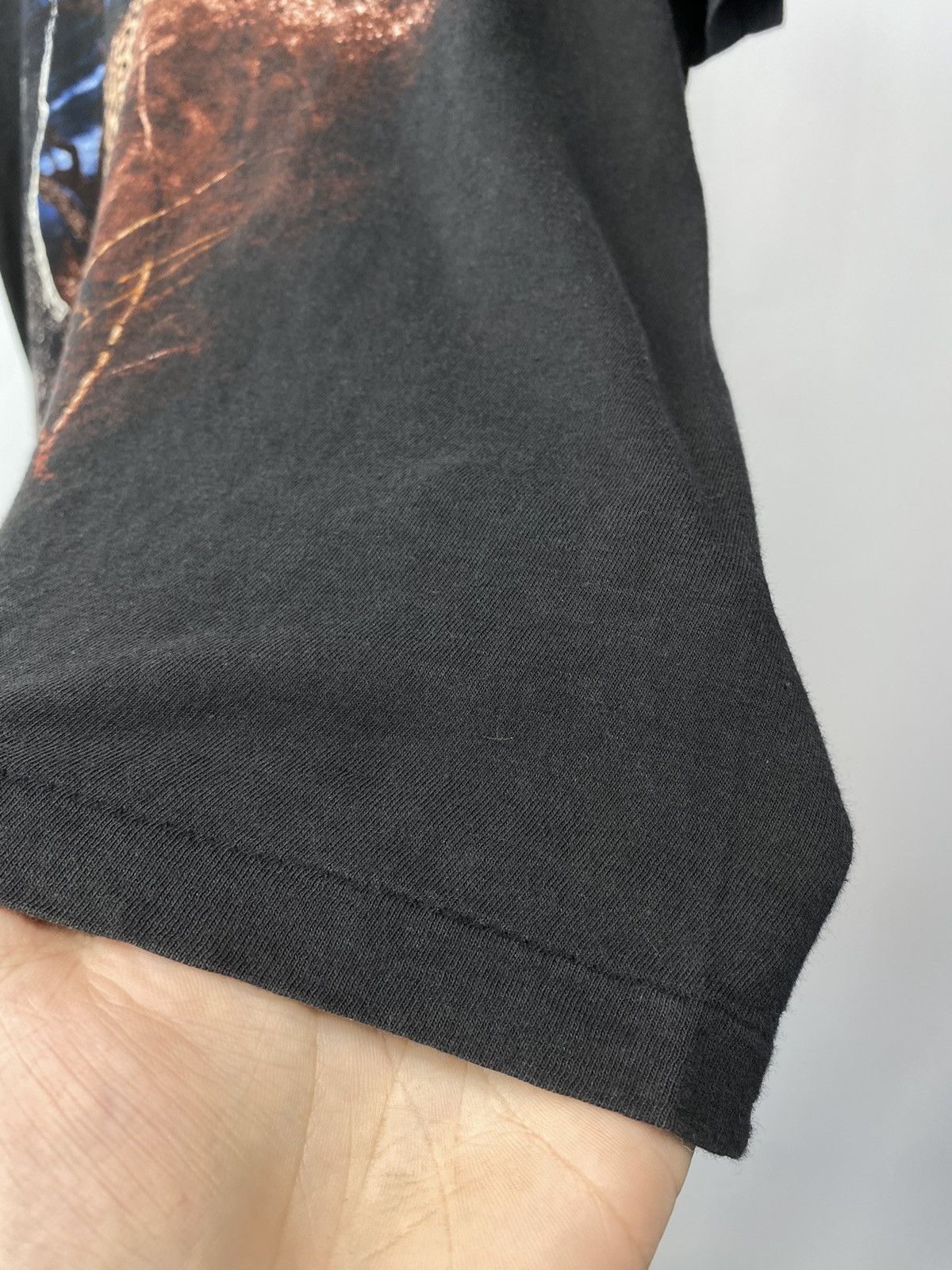 Vintage Vintage 80s Faded 3D print Leopard Nature Animal tee shirt Size US S / EU 44-46 / 1 - 6 Thumbnail
