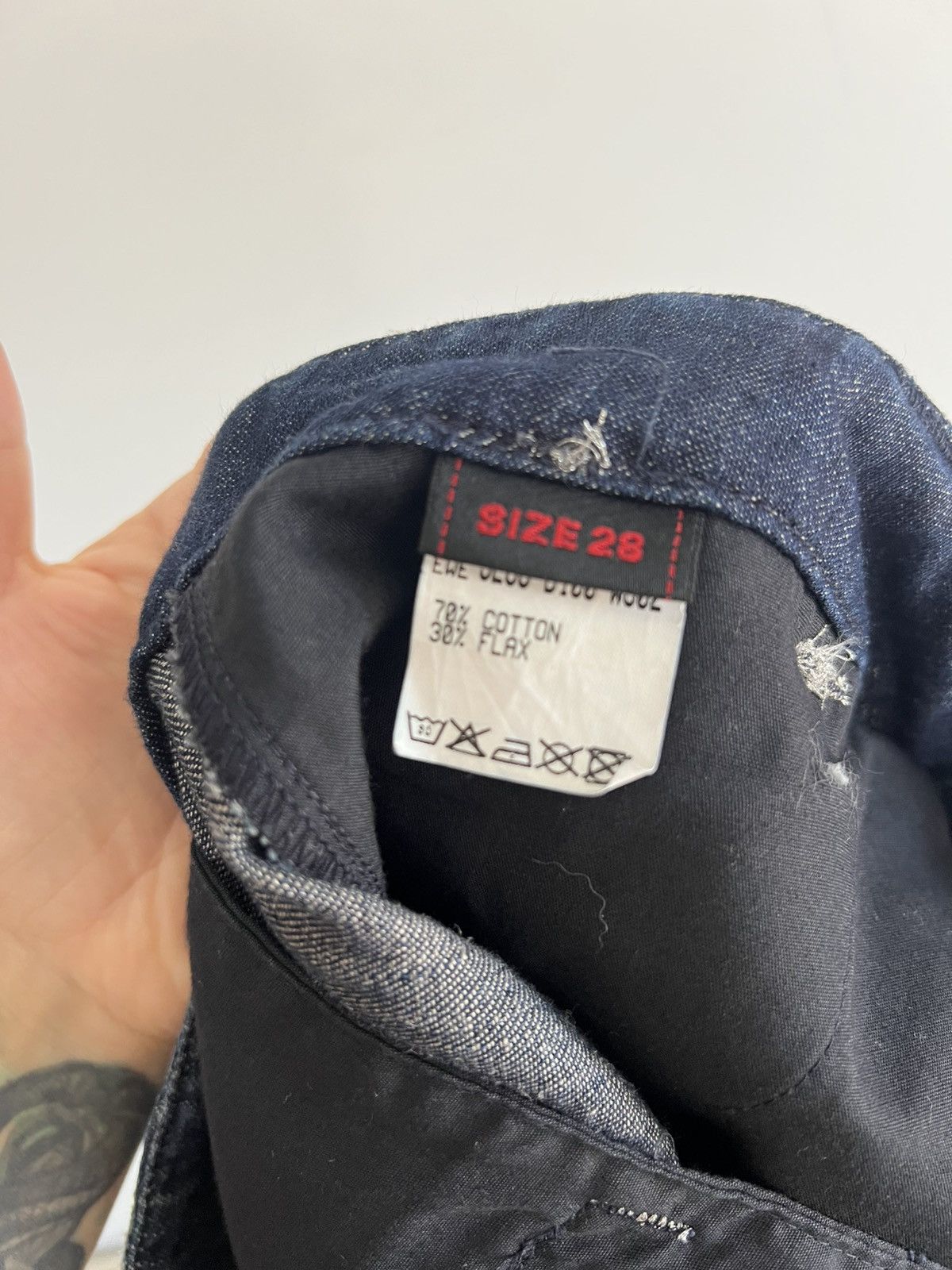 Evisu Evisu blue navy shorts jort S denim Size 28" / US 6 / IT 42 - 5 Thumbnail