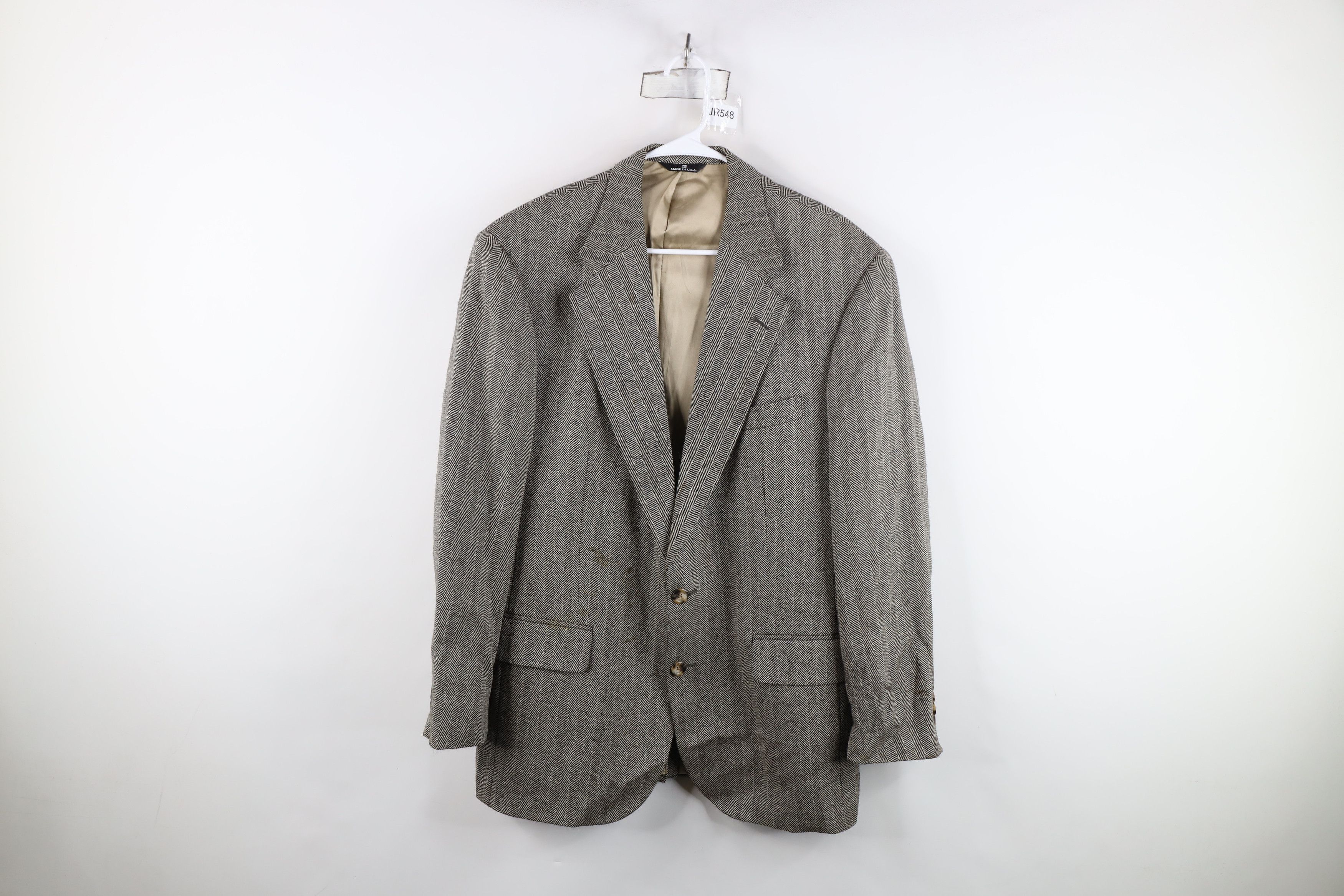 Ralph Lauren Vintage 90s Polo University Ralph Lauren Suit Jacket USA Size US XXL / EU 58 / 5 - 1 Thumbnail