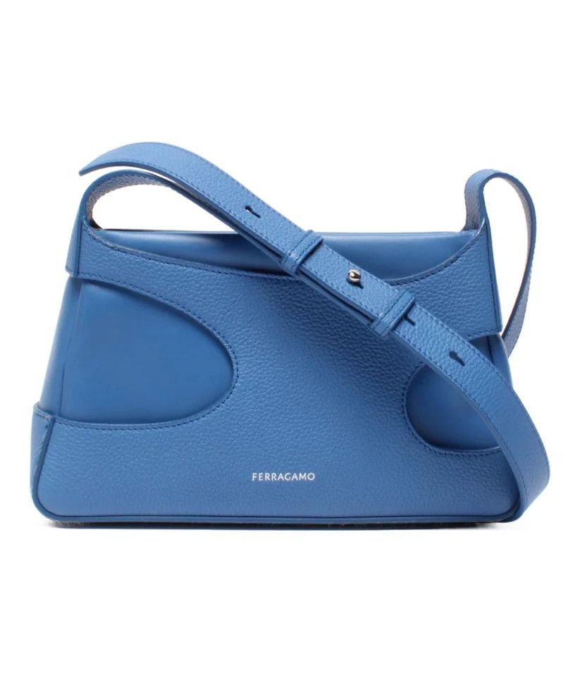 Salvatore Ferragamo o1y0426 Size : OS / Crossbody Bag in Blue Size ONE SIZE - 1 Thumbnail