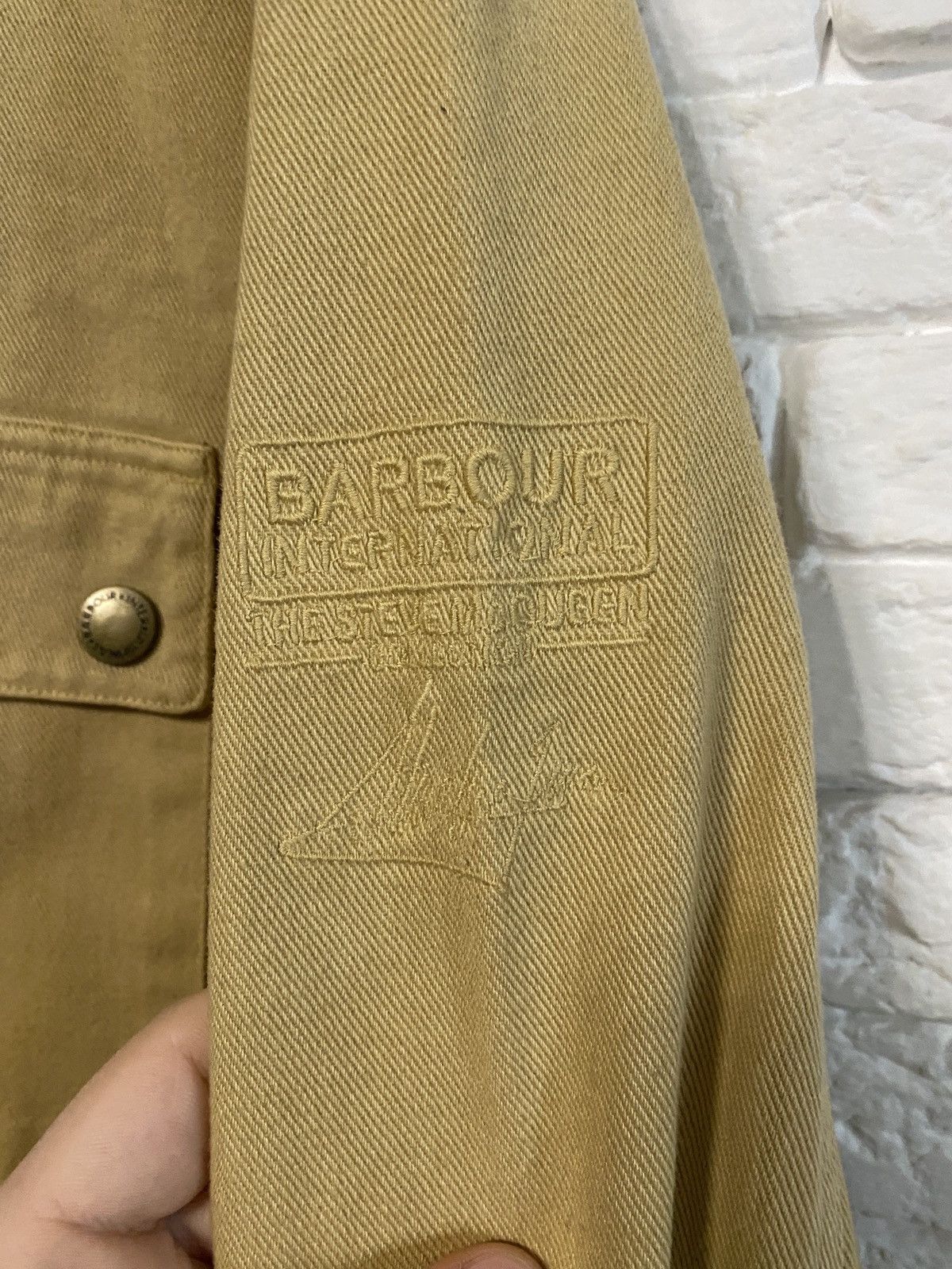 Alexander McQueen × Barbour Overshirt Barbour x Steve McQueen New Size US L / EU 52-54 / 3 - 3 Thumbnail