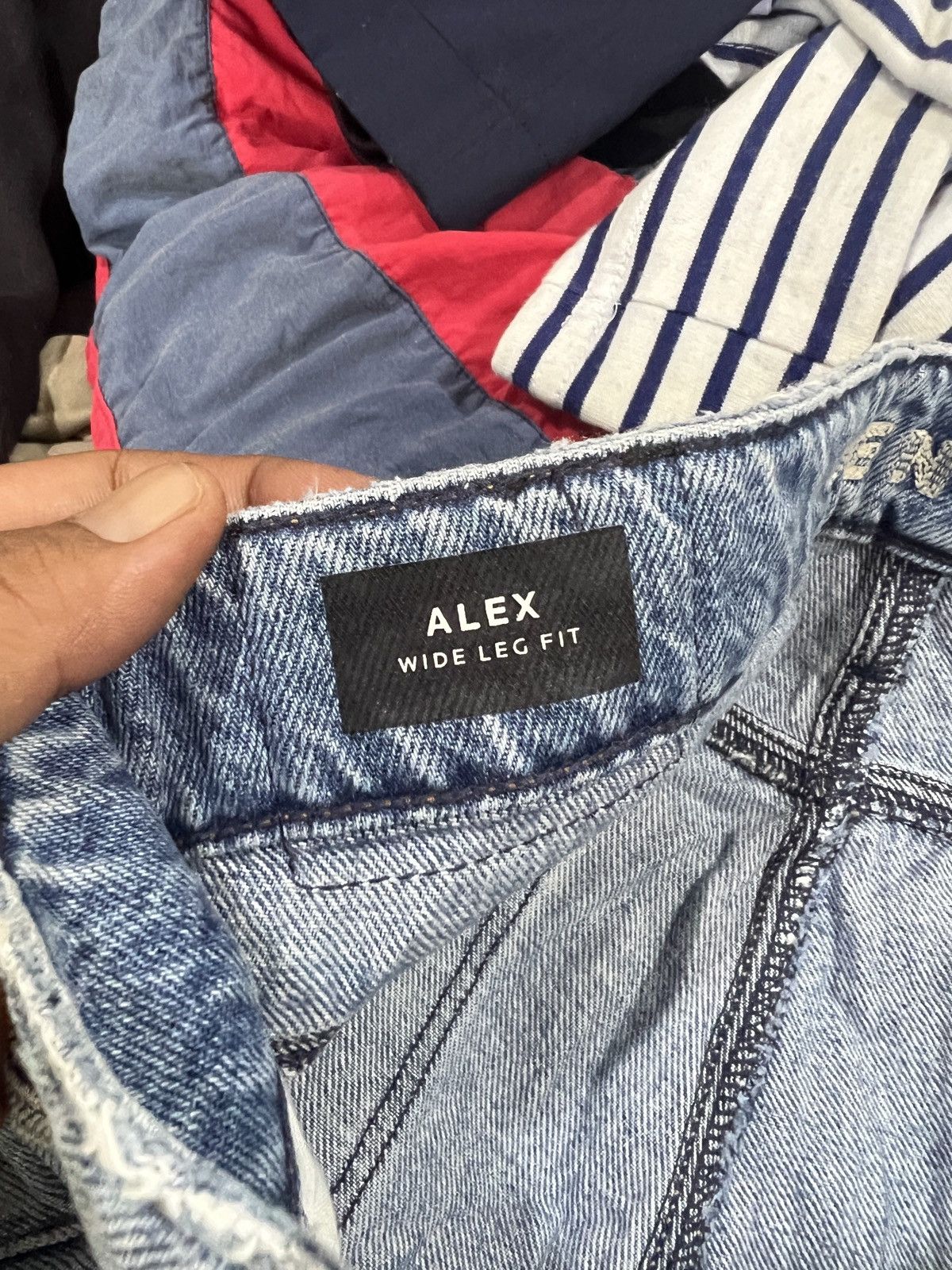 DENHAM 🔥Denham Alex Wide Leg Fit Distressed Denim Size US 28 / EU 44 - 15 Thumbnail