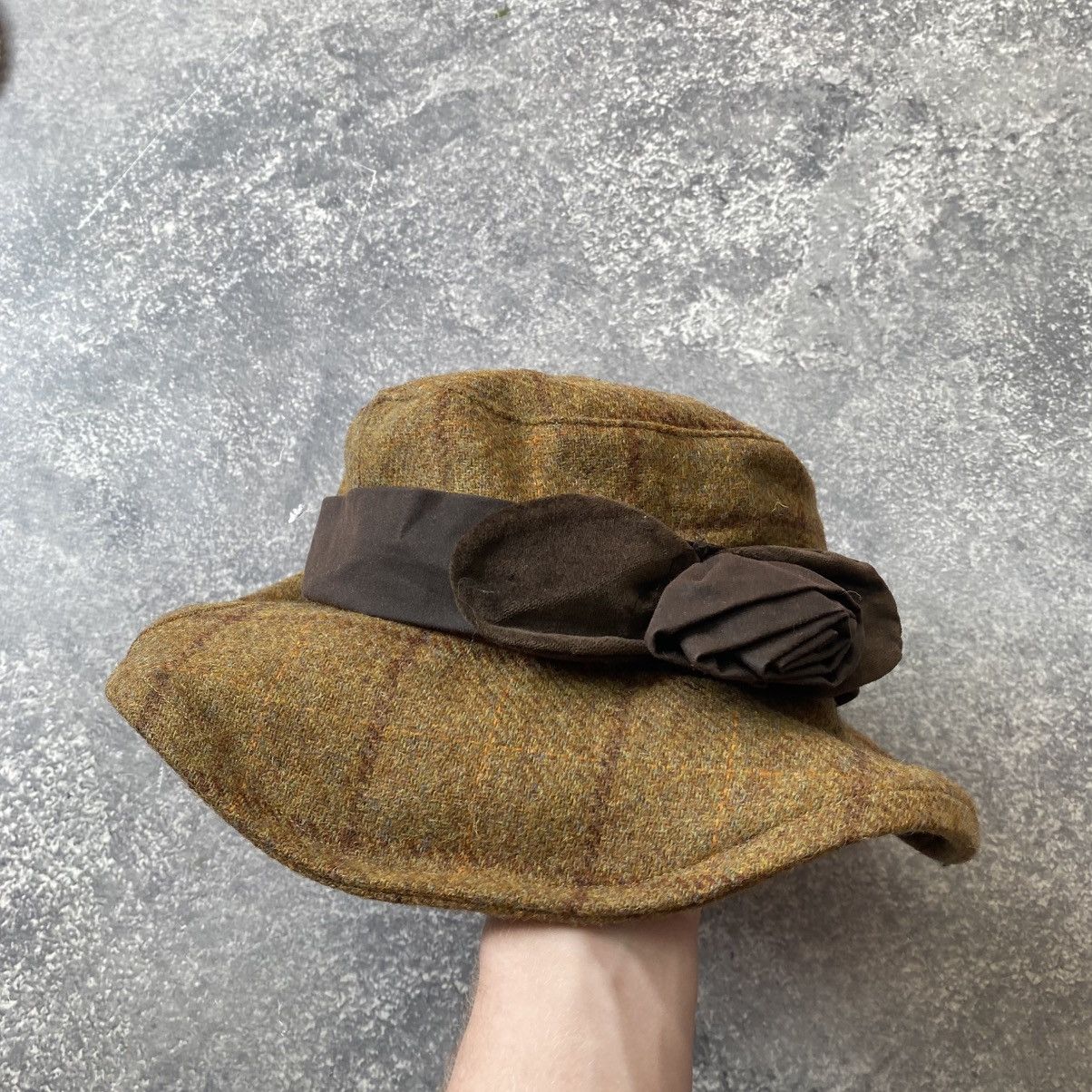 Barbour Vintage Barbour 100% Wool rare Panama hats Size 32 - 1 Thumbnail