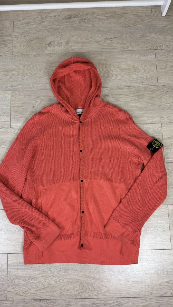 Stone Island Stone Island Button Up Knit Sweater Cardigan Size US XL / EU 56 / 4 - 2 Thumbnail