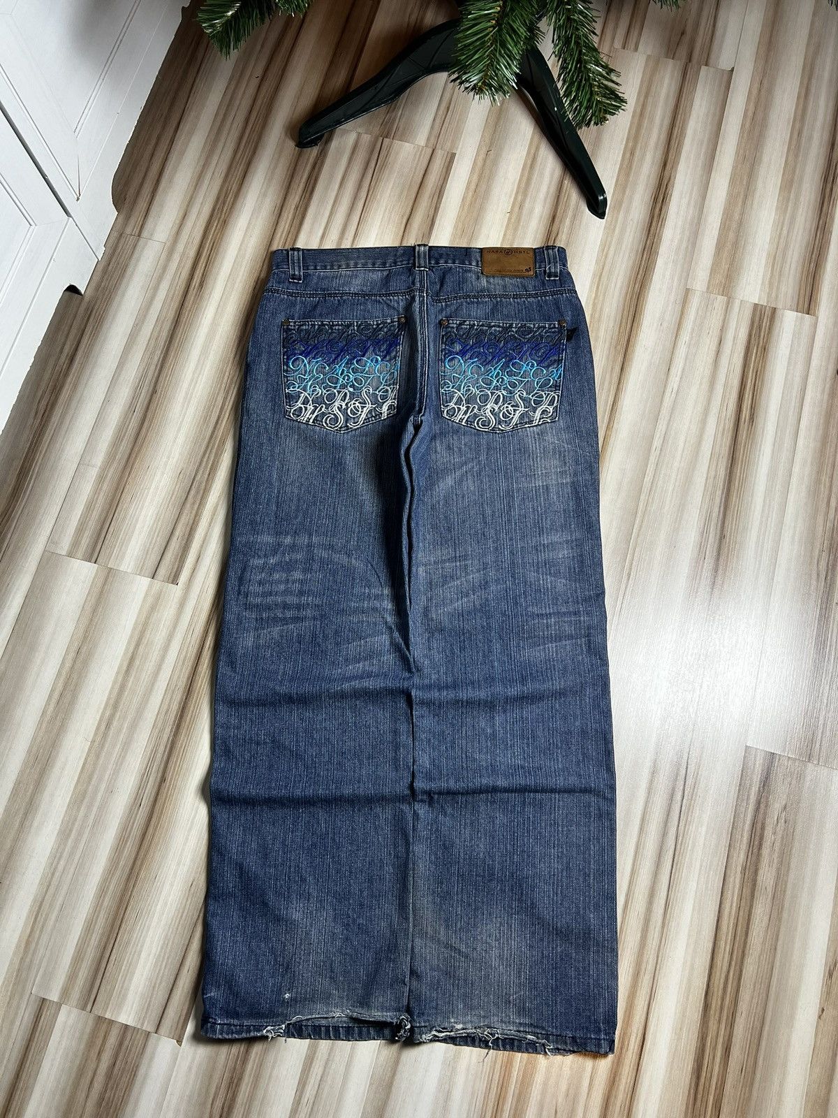 NASA × Vintage nasa hustla baggy jeans fade haft Size US 34 / EU 50 - 5 Thumbnail