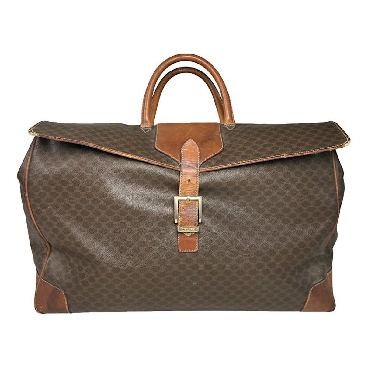Celine SAC SEAU Brown Leather Handbag Size ONE SIZE - 1 Thumbnail