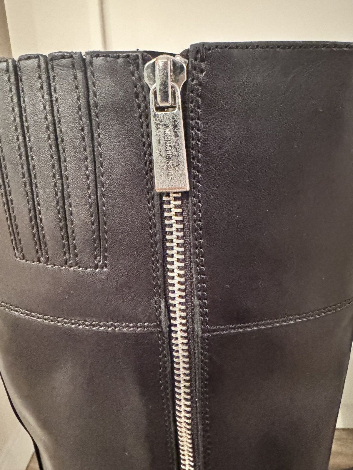 Michael Kors Michael Kors Preston Leather Boots Black Women's Sz 8M Size US 8 / IT 38 - 9 Thumbnail