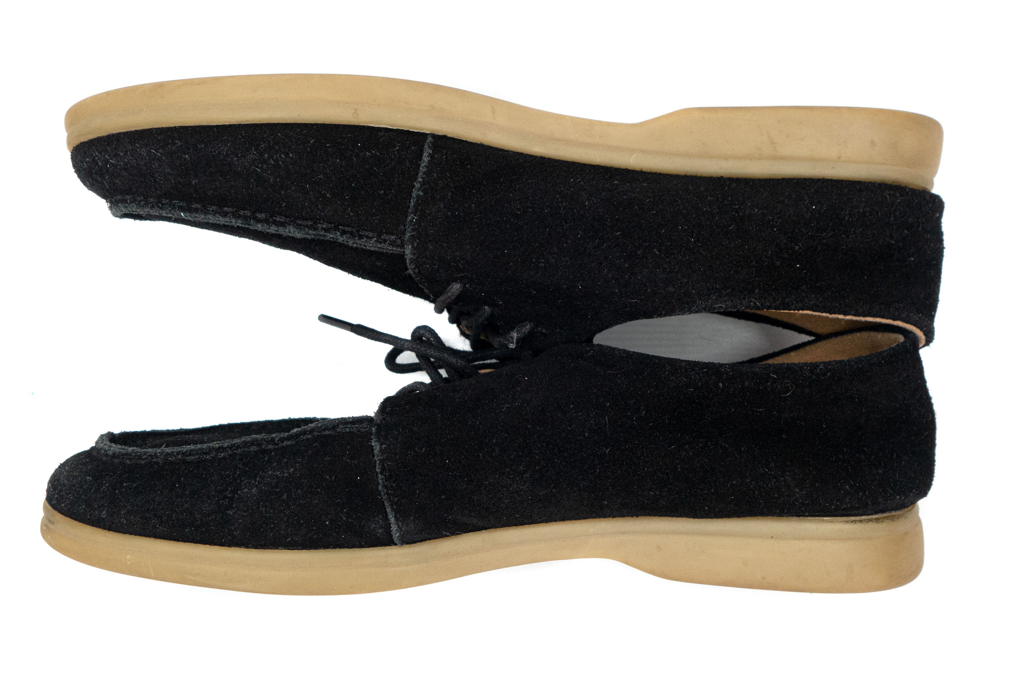 Loro Piana 00S Suede Loafers Vintage Size US 8 / IT 38 - 4 Thumbnail