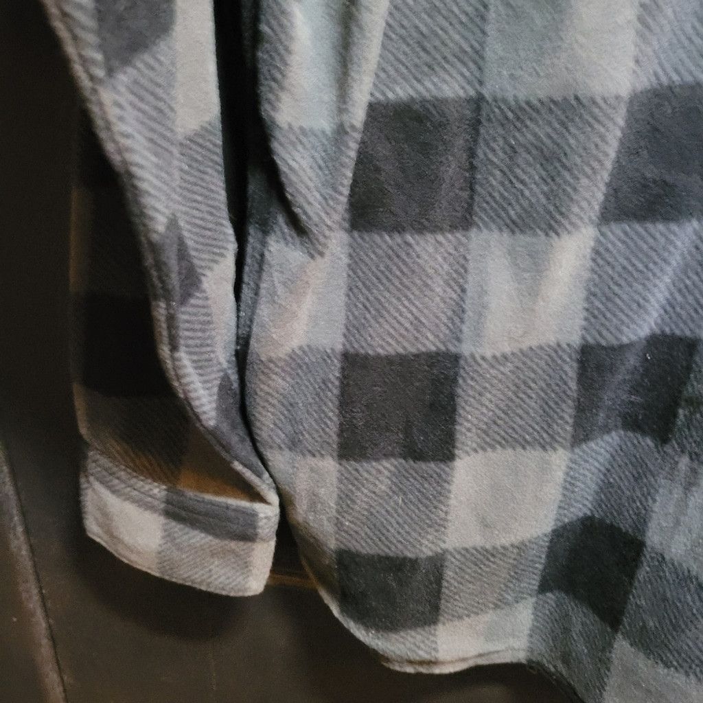 Wrangler Wrangler, shirt, Flannel, black/gray, nwot, Size M Size US M / EU 48-50 / 2 - 5 Thumbnail