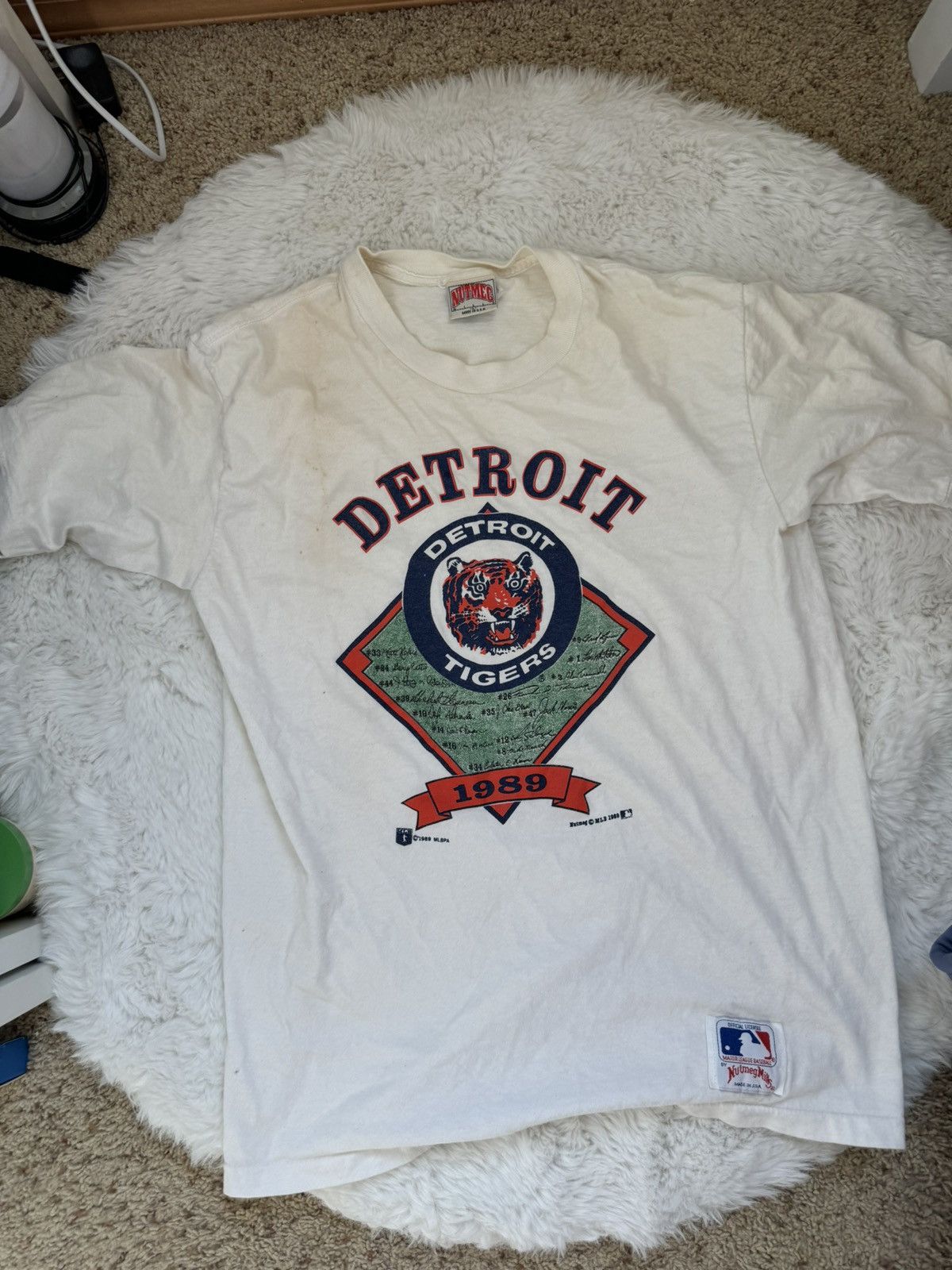 Nutmeg × Vintage Vintage Nutmeg tigers tee 1989 Size US L / EU 52-54 / 3 - 1 Thumbnail