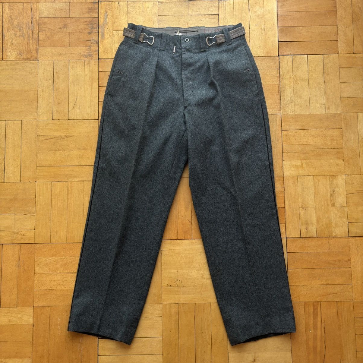 Vintage Vintage 1963 Swiss Army Wool Military Pants Dead Stock Size US 32 / EU 48 - 2 Thumbnail