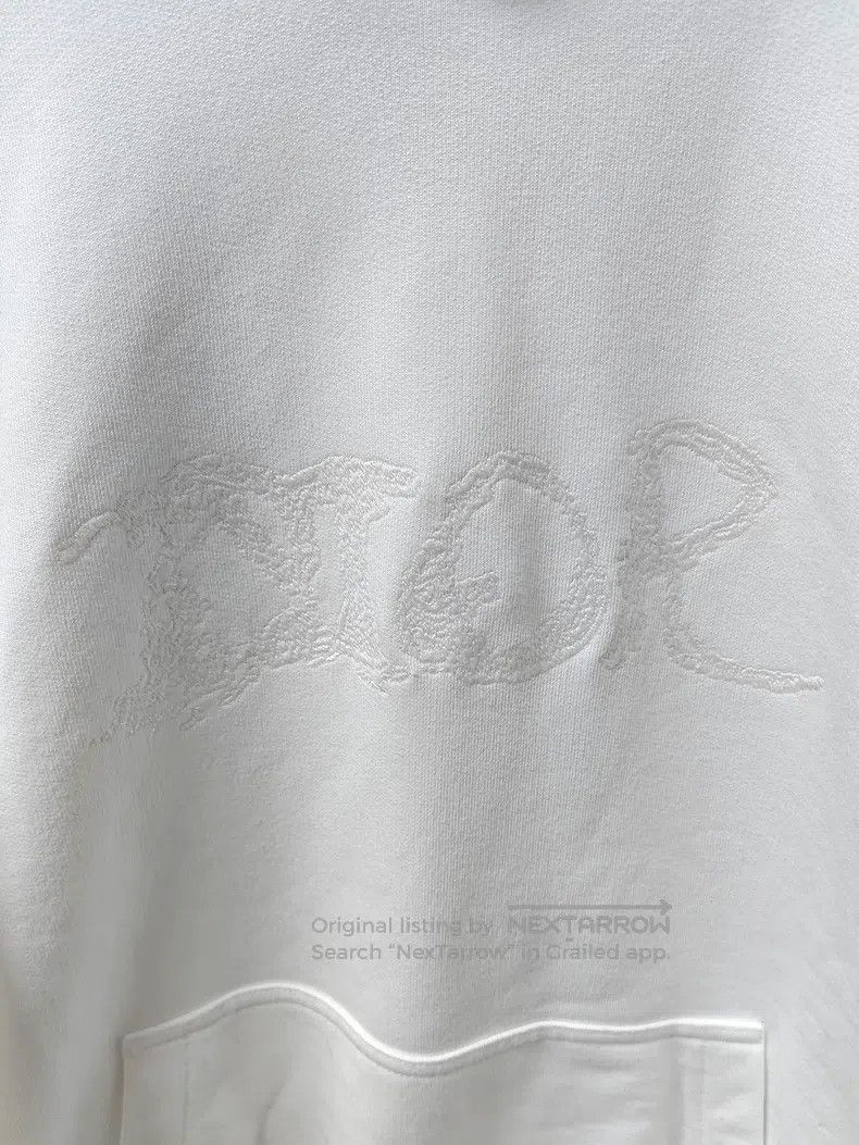 Dior Dior Co-branded FW21 Logo Embroidered Pullover Hooded Swea Size US XL / EU 56 / 4 - 3 Thumbnail