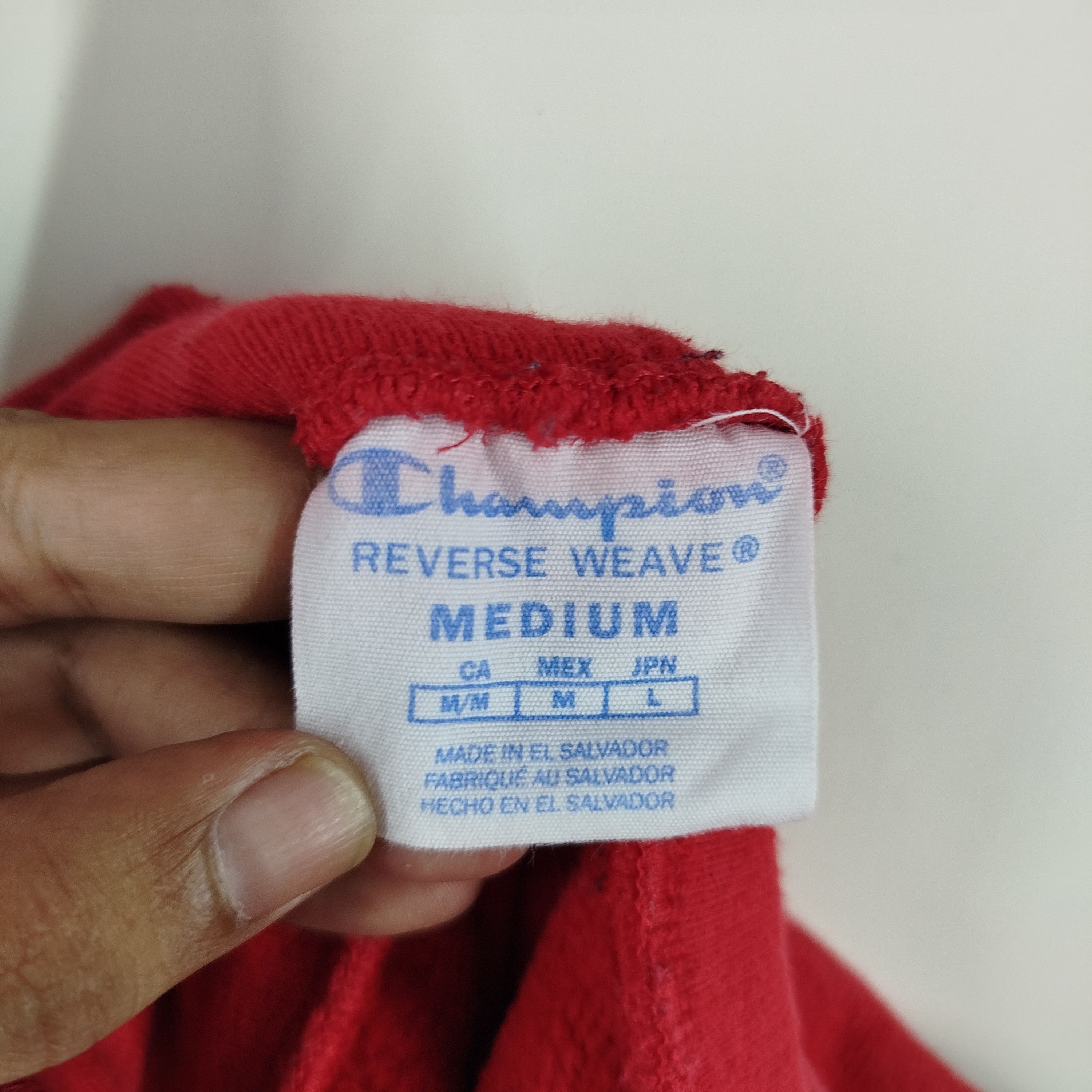 Champion Vintage Champion Reverse Weave Embroidery Big Logo Size US 32 / EU 48 - 8 Thumbnail