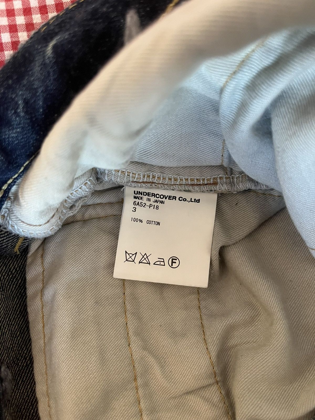 Undercover Traded! Undercover bug denim Size US 29 - 4 Thumbnail
