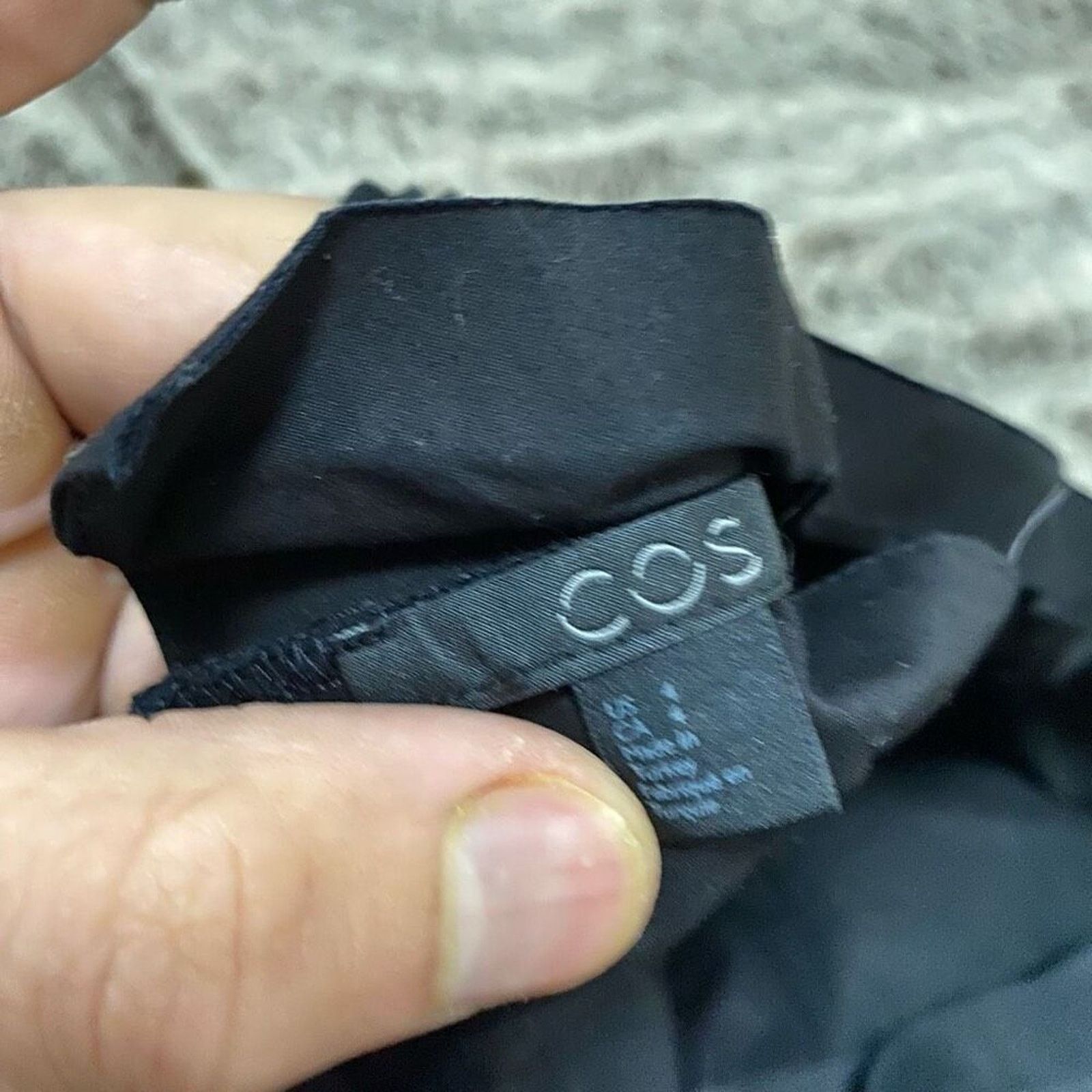 Cos COS High Neck Mini Dress Black | Sz 4 Size S / US 4 / IT 40 - 5 Thumbnail
