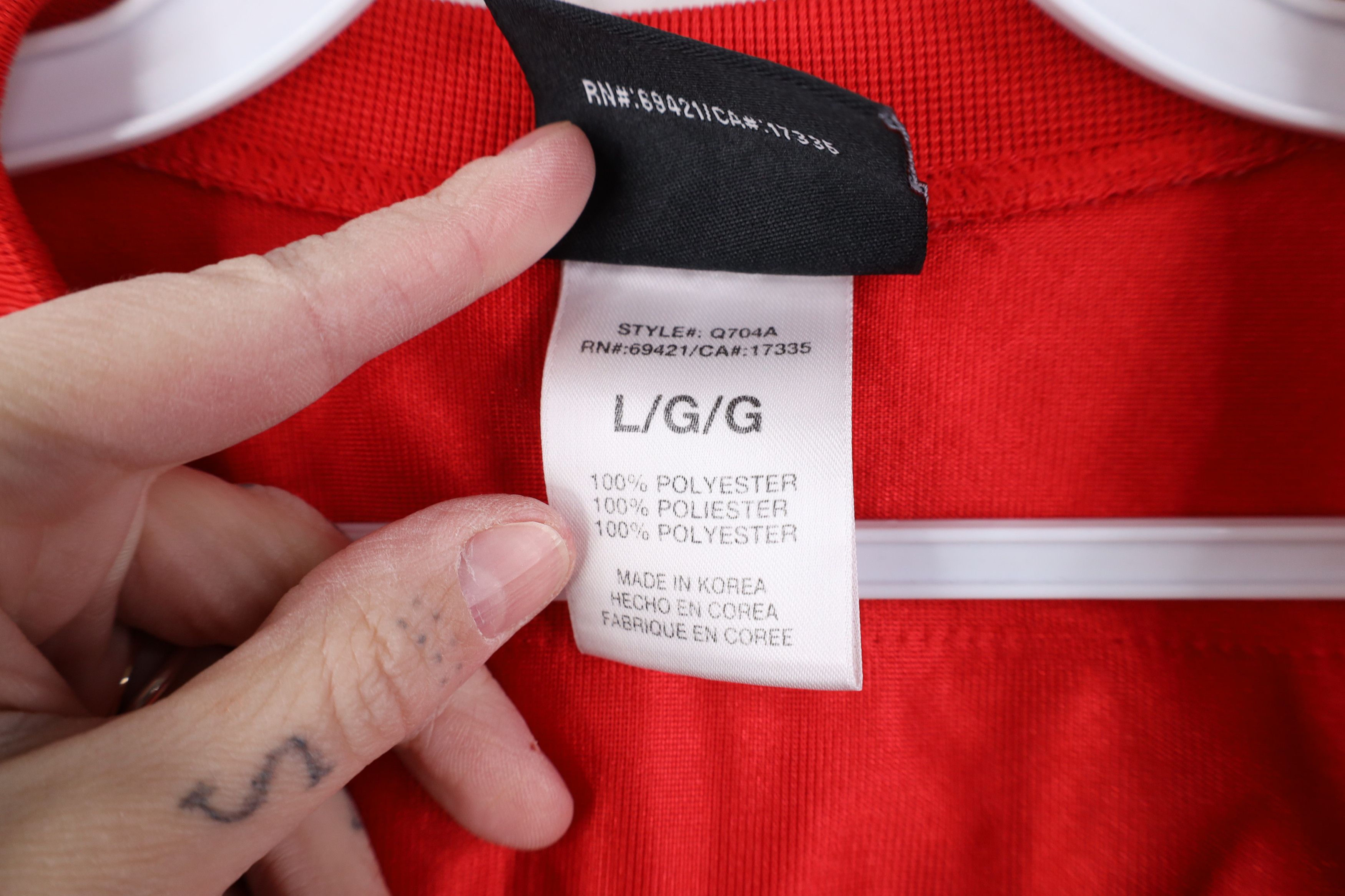 Vintage Vintage 90s Y2K Ohio State University Football Jersey Red #1 Size US L / EU 52-54 / 3 - 6 Thumbnail