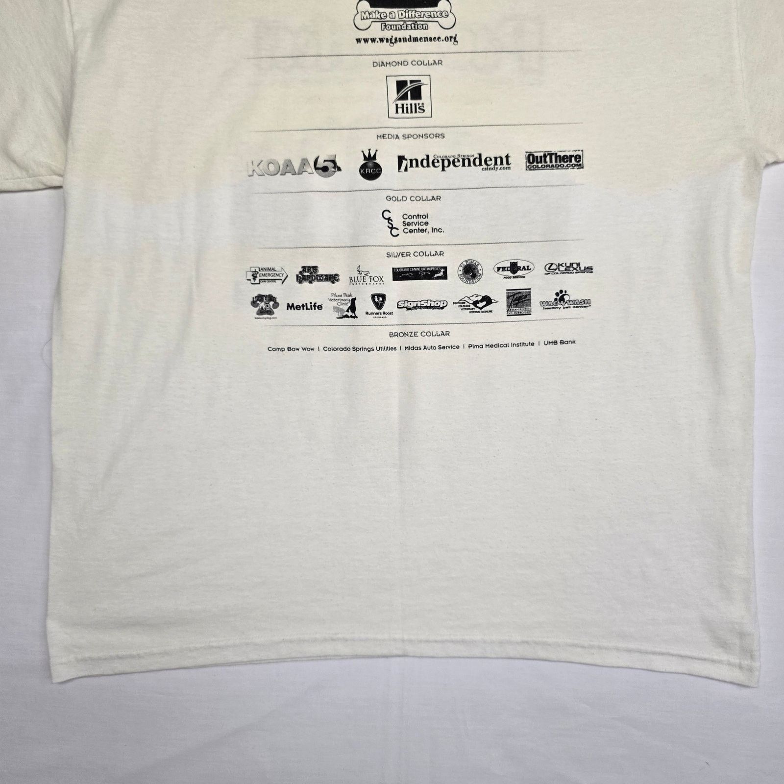 Gildan Oktoberfest Dog Pawtoberfest XL White Humane Society Tee Size US XL / EU 56 / 4 - 11 Thumbnail