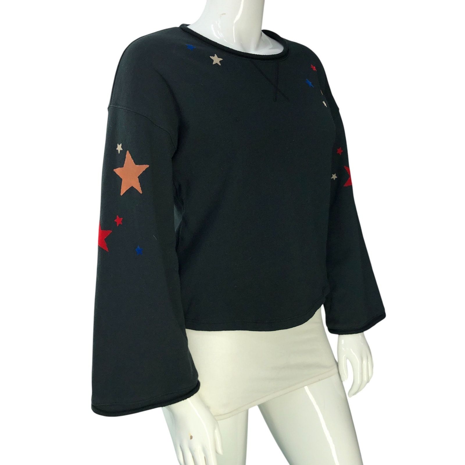 Madewell Madewell Size M Sweater Starry Night Sweatshirt Flare Sleeve Size M / US 6-8 / IT 42-44 - 10 Thumbnail