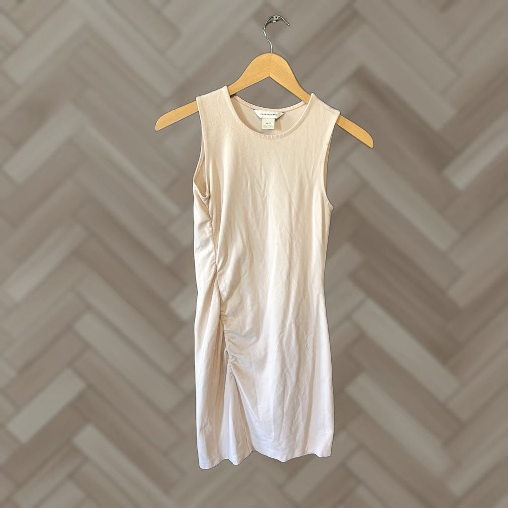 Club Monaco VINTAGE Club Monaco Womens Light Pink Sleeveless Shirt Dress XS Shirt Dress Womens XS Pink Solid 34 Short 15 Pit to Pit Size XS / US 0-2 / IT 36-38 - 1 Thumbnail
