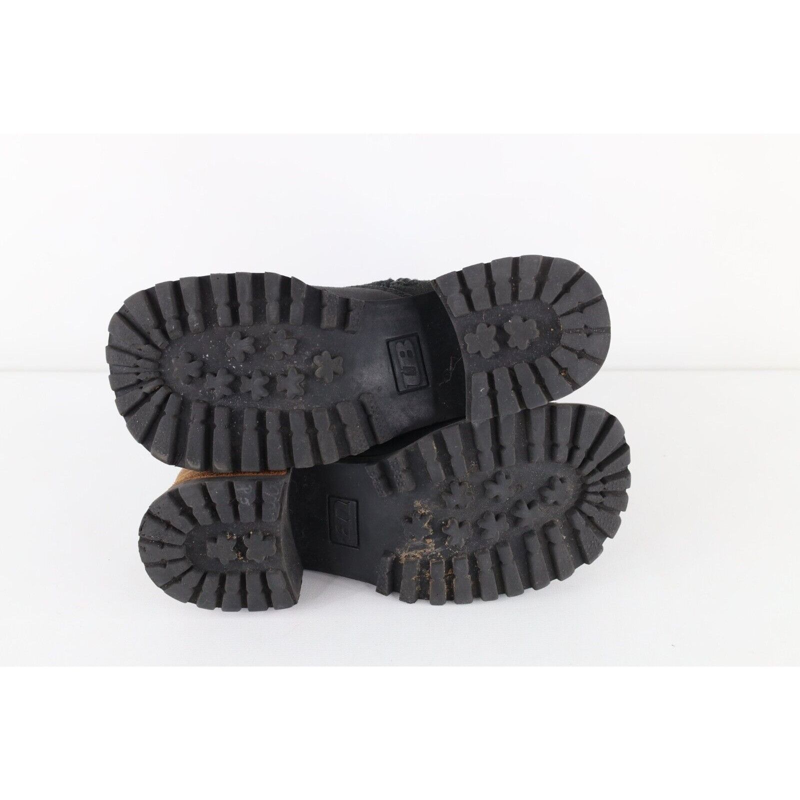 UNIONBAY × Vintage Vintage 90s Y2K Unionbay Chunky Suede Leather Platform Boots Size US 8.5 / IT 38.5 - 9 Thumbnail