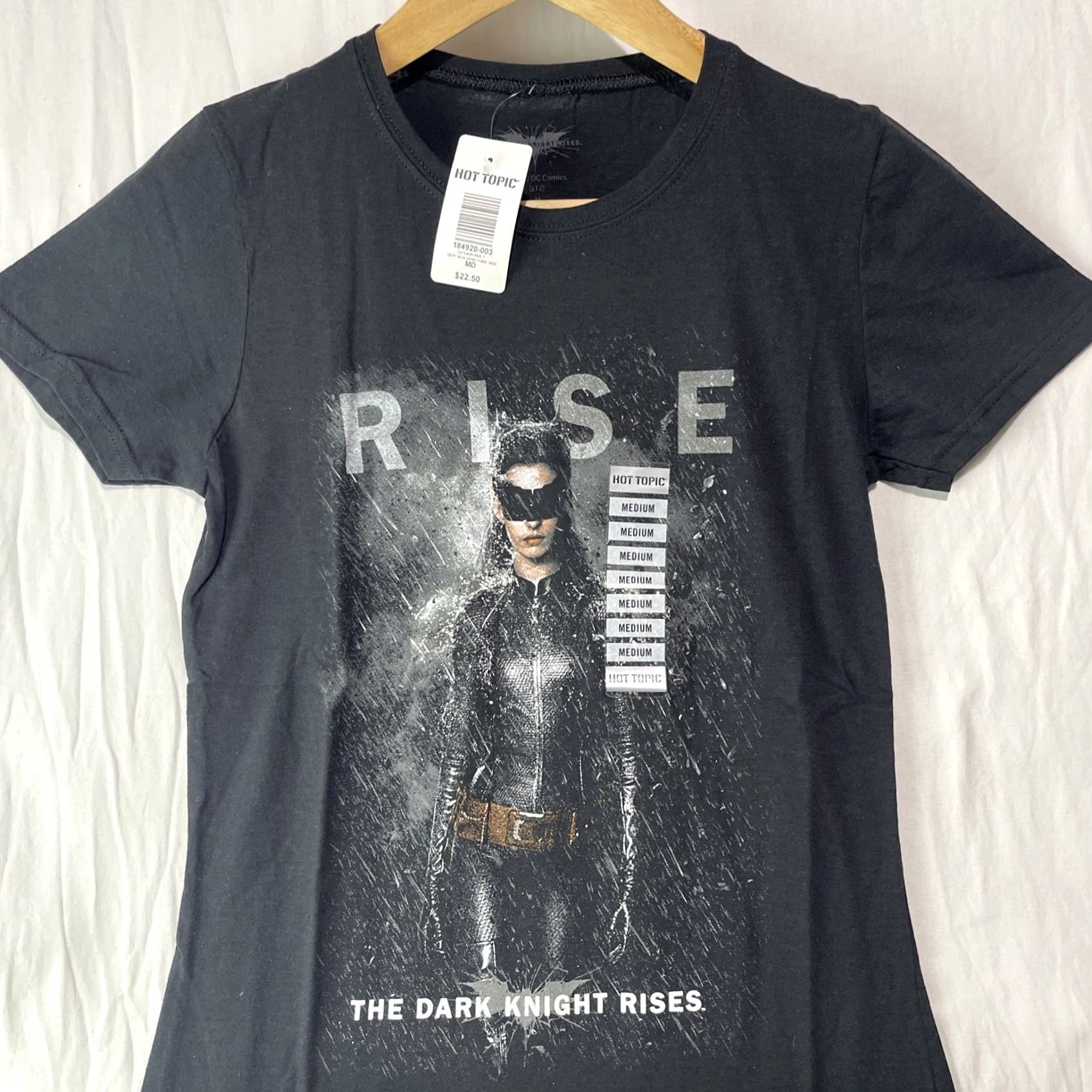 Vintage VINTAGE Catwoman Shirt Womens Medium The Dark Knight Rises Anne Hathaway Movie Hot Topic Size M / US 6-8 / IT 42-44 - 3 Thumbnail