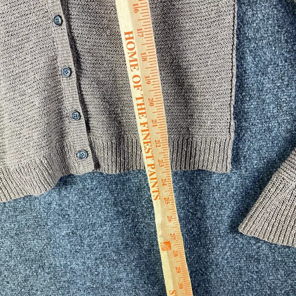 American Eagle Outfitters American Eagle Cardigan Women's Medium Knit V-Neck Glitter Size M / US 6-8 / IT 42-44 - 6 Thumbnail