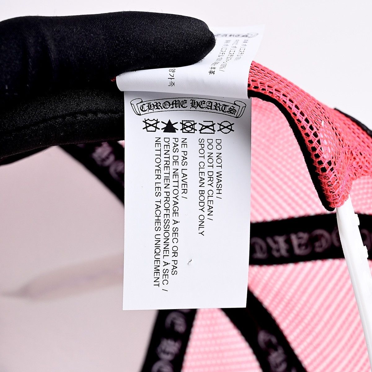 Chrome Hearts CHROME HEARTS HAT TRUCKER KING TACO PINK Size ONE SIZE - 10 Thumbnail