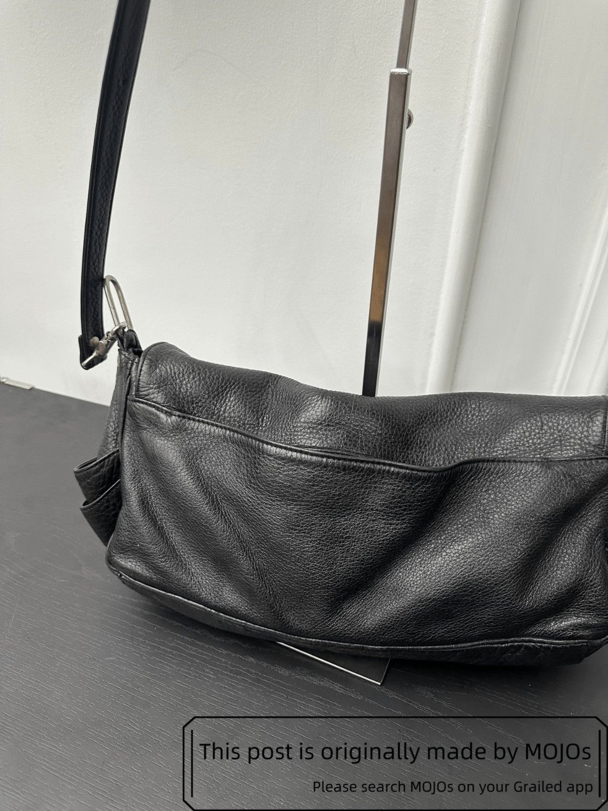 Yohji Yamamoto Yohji Yamamoto Leather Bucker Bag mojos174112121 Size ONE SIZE - 5 Thumbnail
