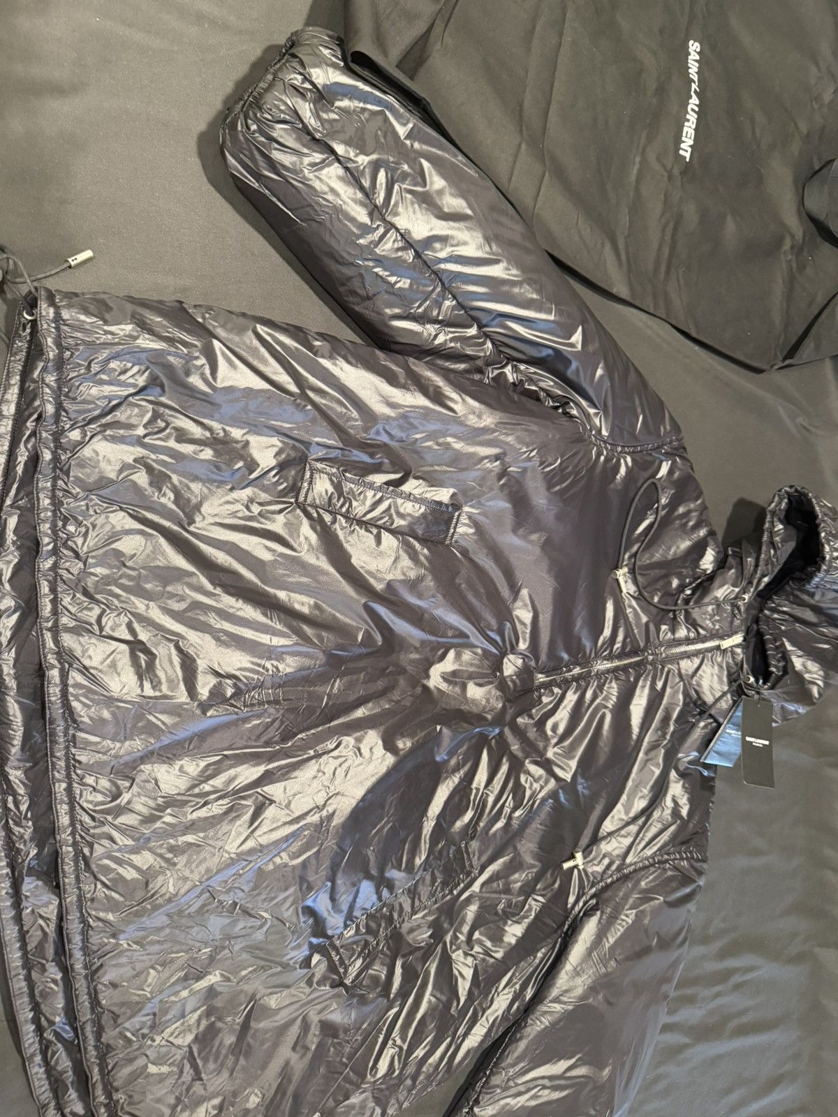 Saint Laurent Paris Saint Laurent oversized anorak jacket. 36/XS. $3150 Size US XXS / EU 40 - 13 Thumbnail
