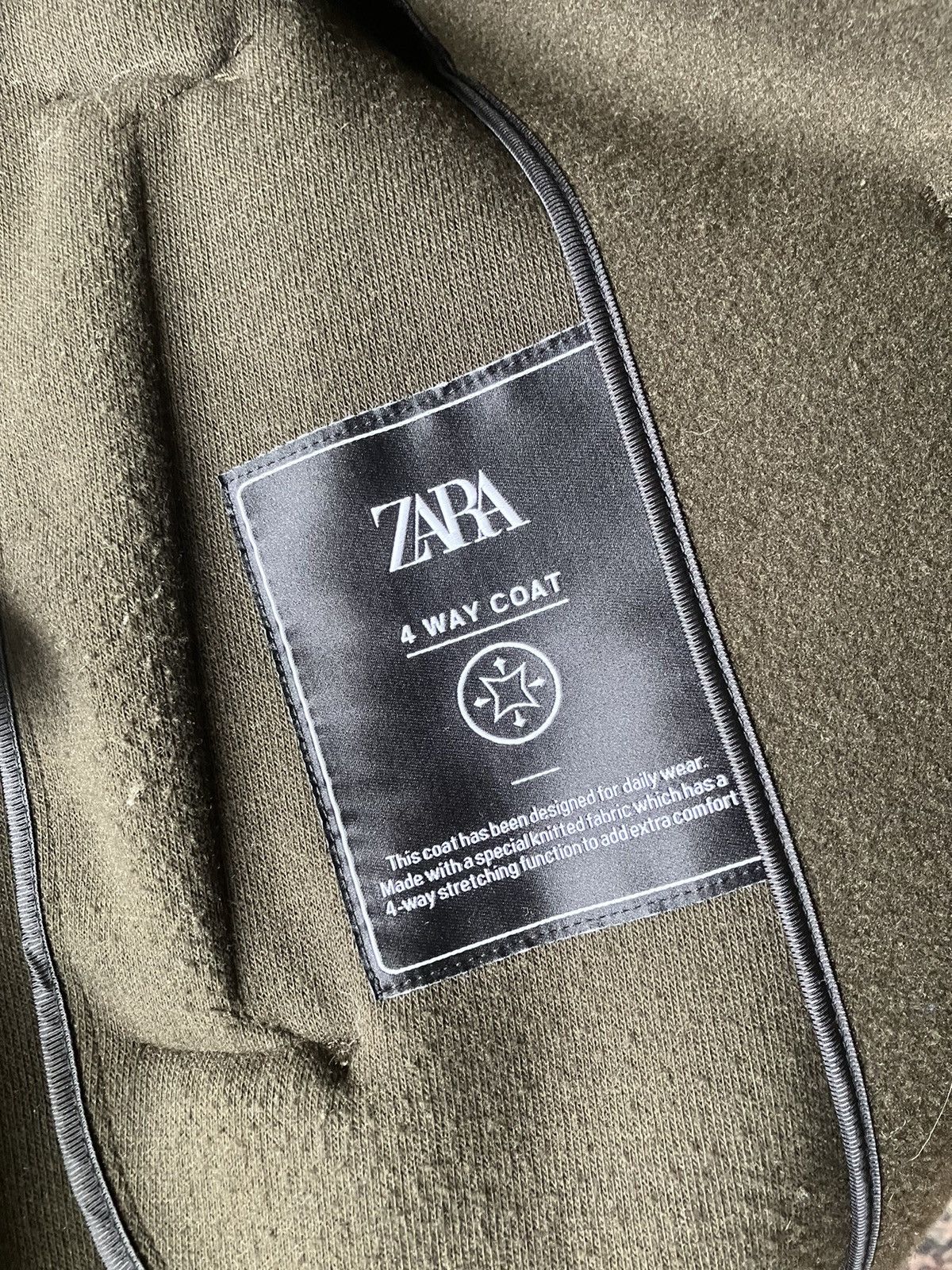 Zara Zara Men’s 4 way Overcoat Size US M / EU 48-50 / 2 - 4 Thumbnail