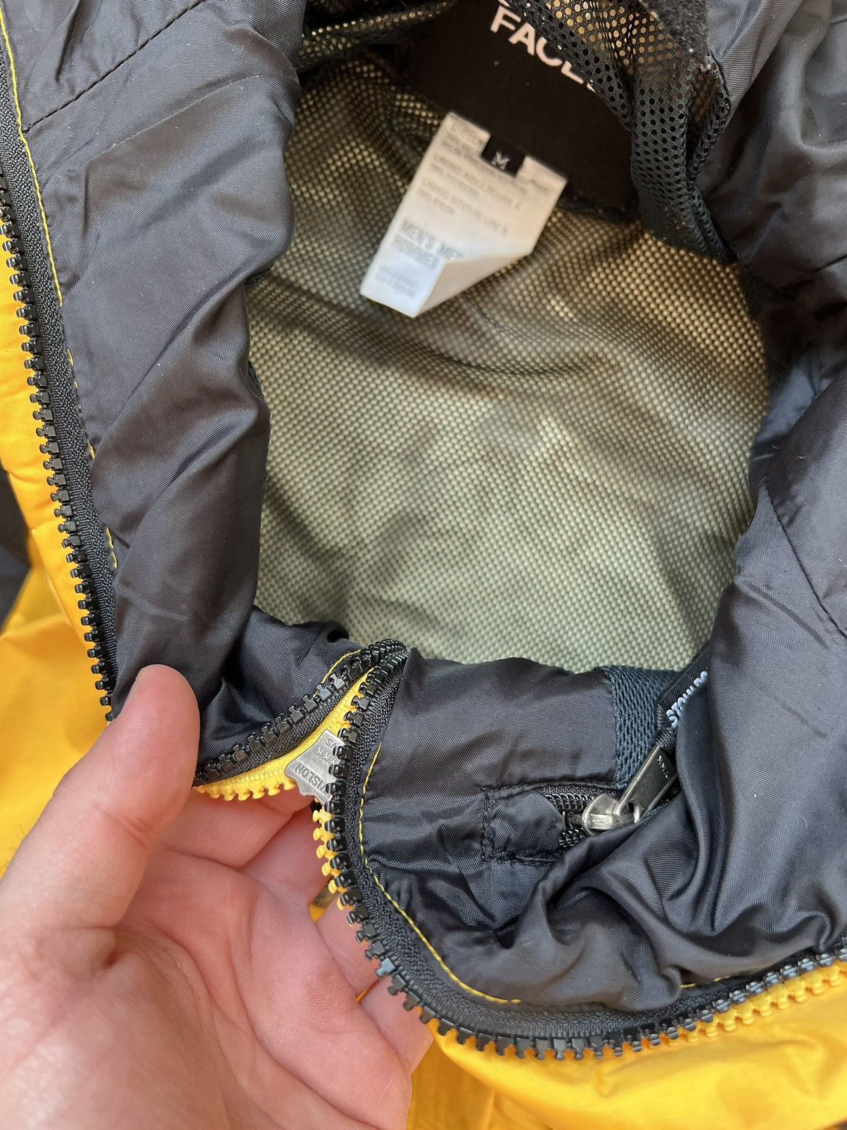 The North Face × Vintage 90s The North Face Mountain Jacket 1990 Gore Tex / Yellow Size US M / EU 48-50 / 2 - 9 Thumbnail