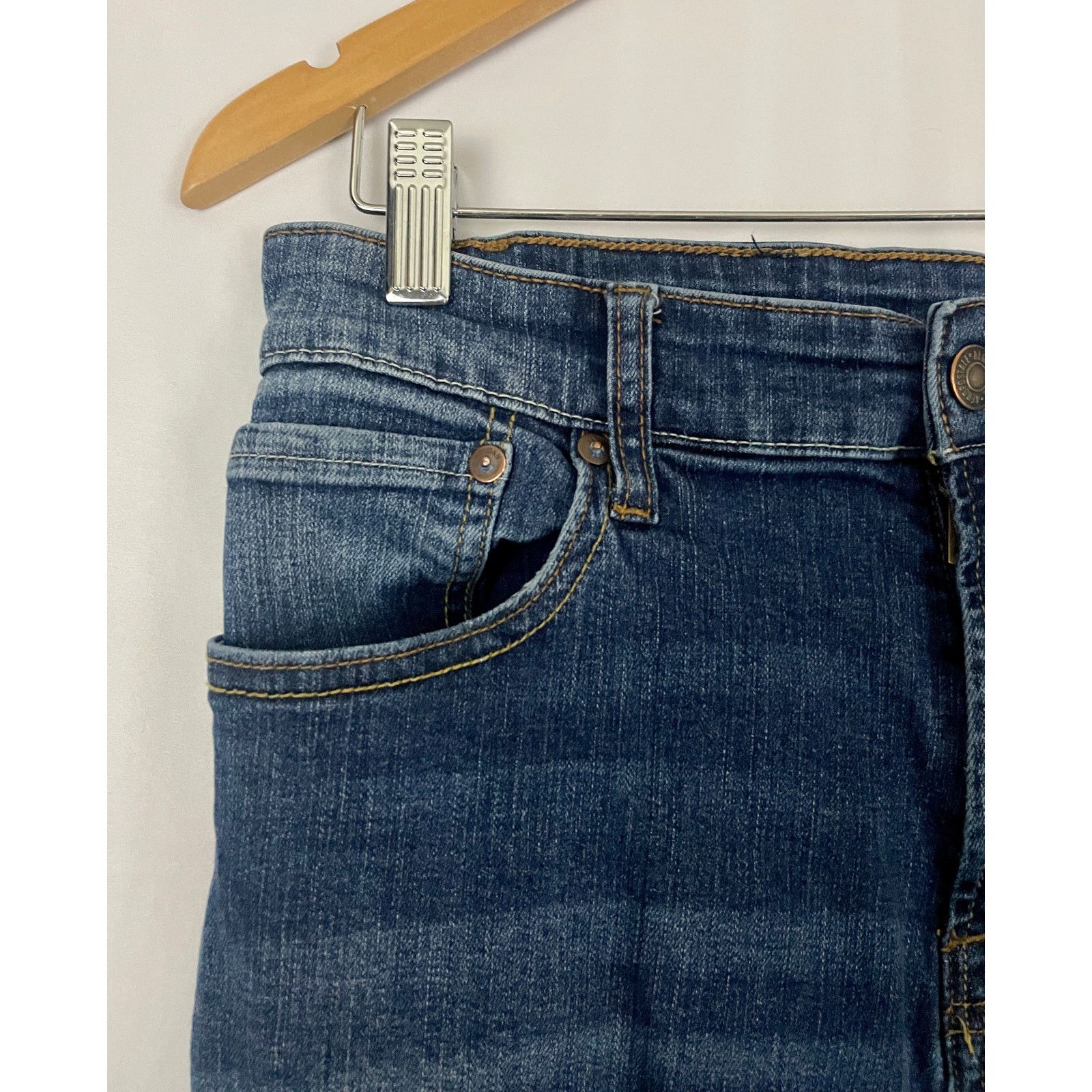 Aeropostale Aeropostale Blue Denim Straight Jeans 32X30 Men's Pants Size US 32 / EU 48 - 11 Thumbnail