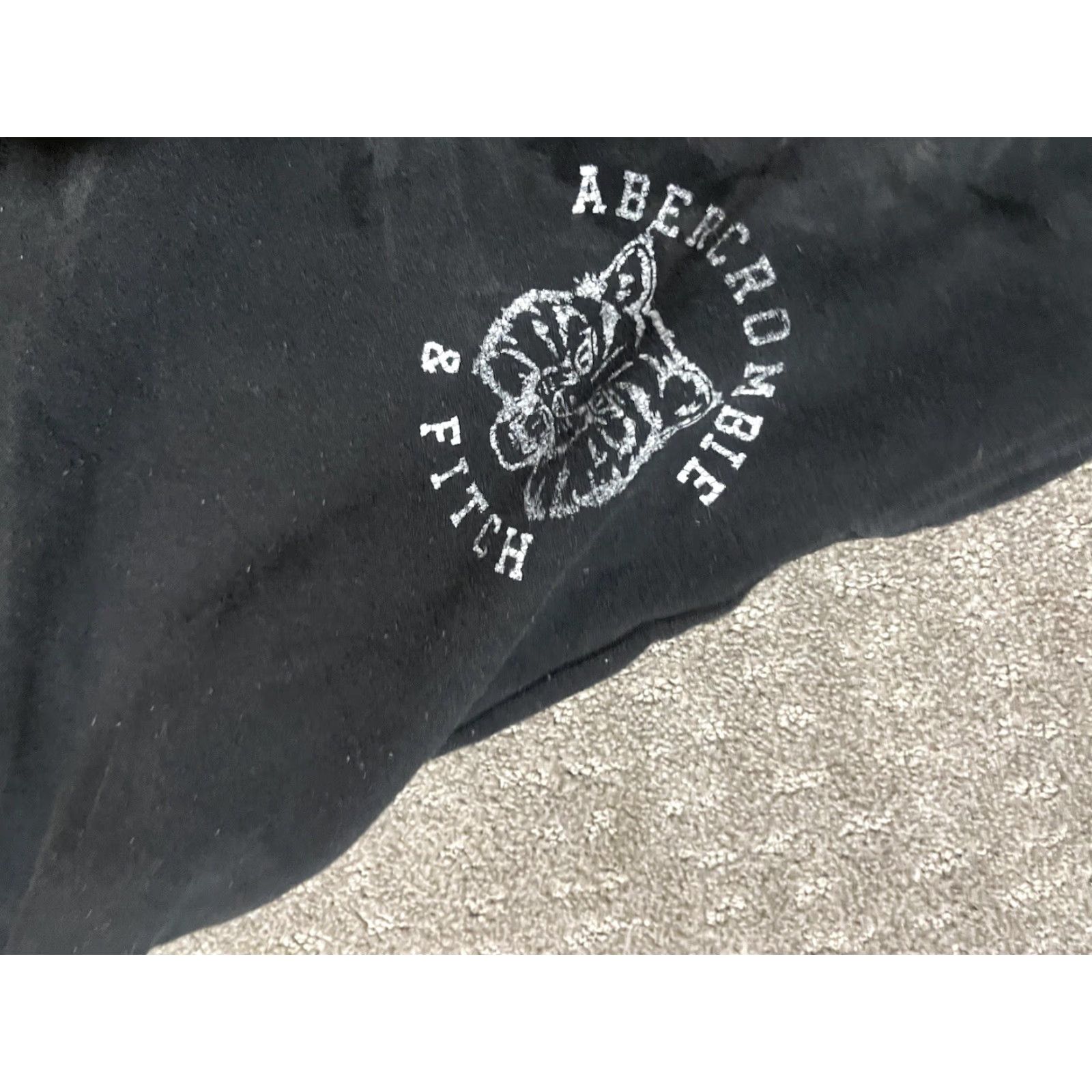 Abercrombie & Fitch Abercrombie & Fitch Black Jogger Pants Small Womens Size 28" / US 6 / IT 42 - 3 Thumbnail