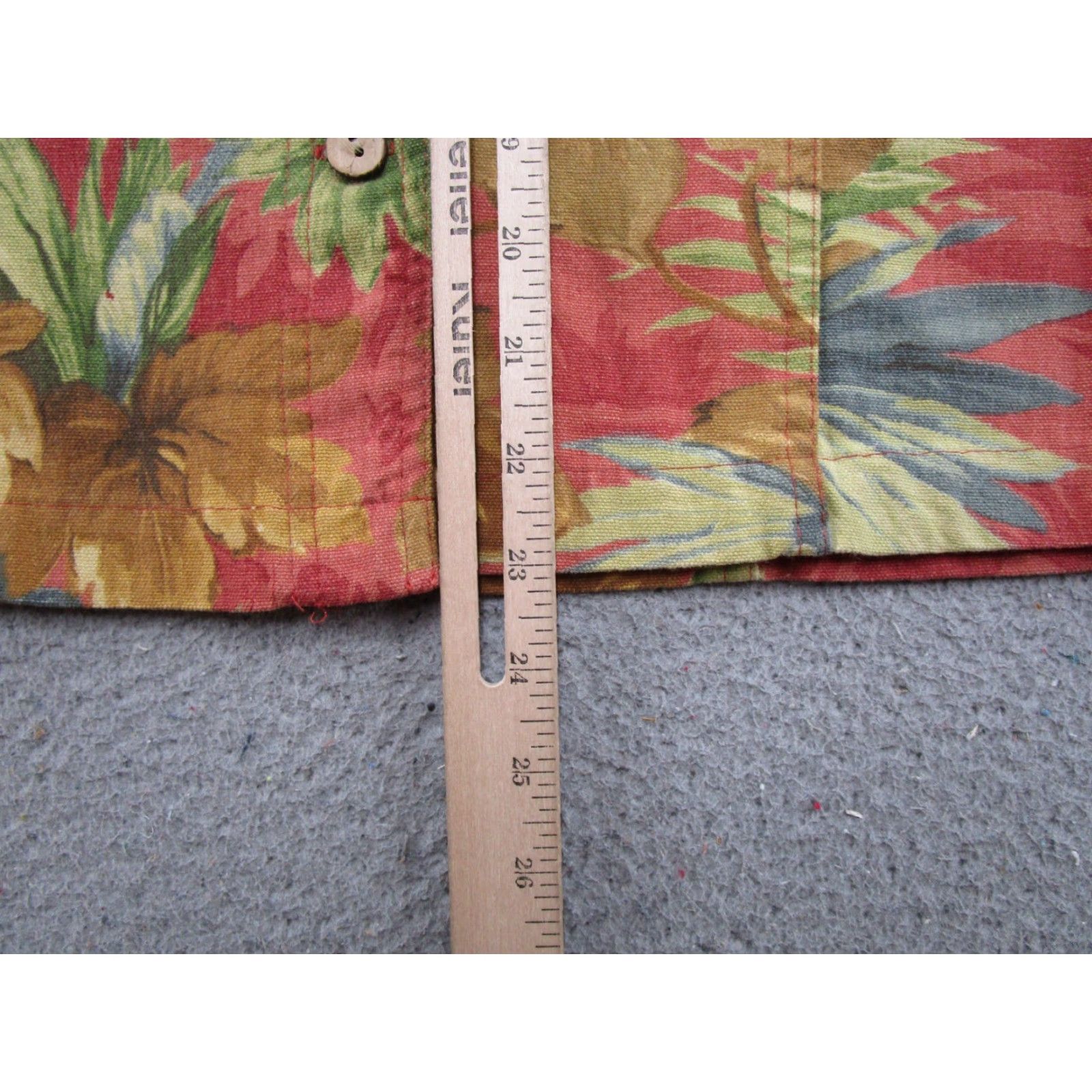 Coldwater Creek VINTAGE Coldwater Creek Jacket Tapestry Tropical Button Up Petite M Cotton Size M / US 6-8 / IT 42-44 - 5 Thumbnail