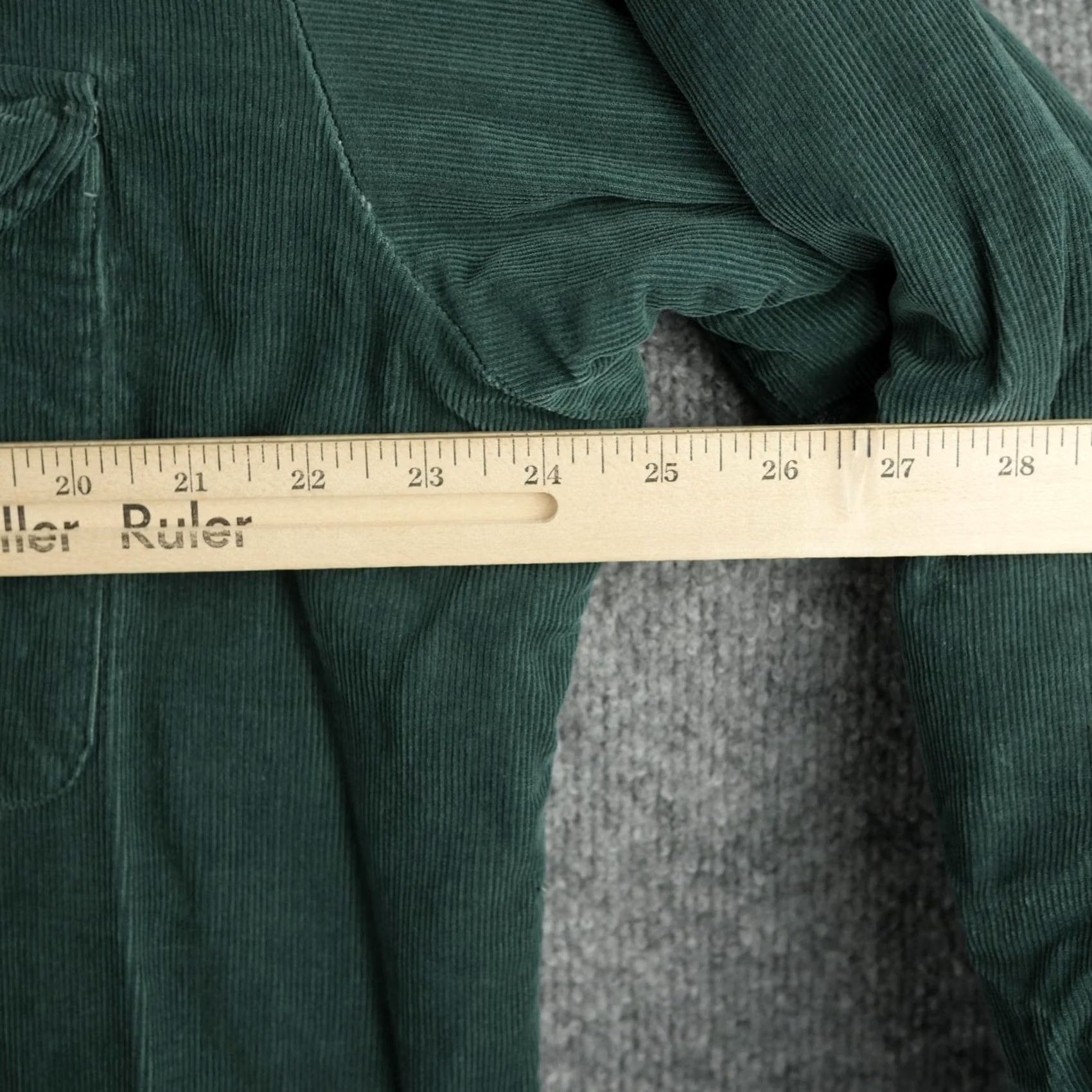 Greats Great Plains Clothing Company Jacket Mens Large Green Corduroy Quilted Lined Size US L / EU 52-54 / 3 - 7 Thumbnail