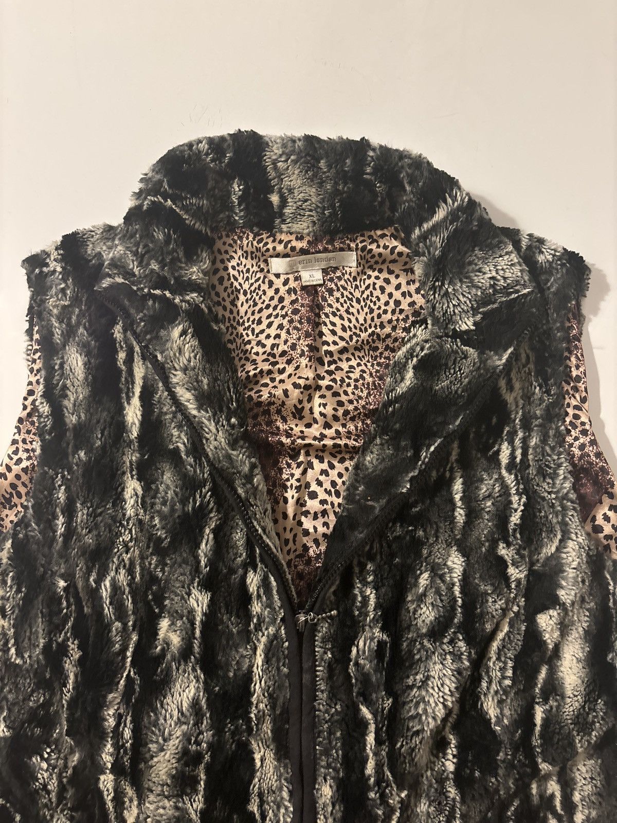 Other Faux Fur Vest Cheetah Print Interior Size XL / US 12-14 / IT 48-50 - 2 Thumbnail