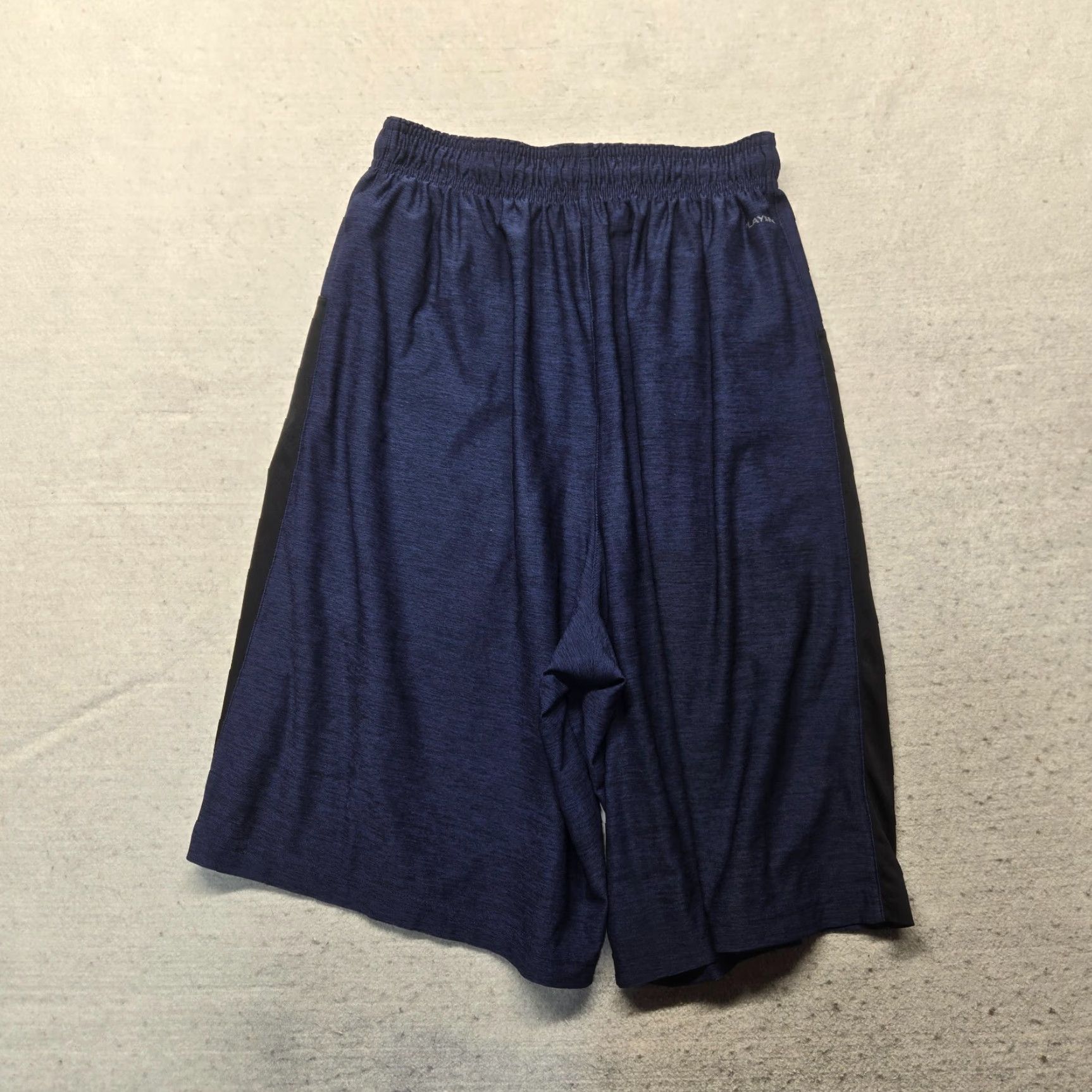 Reebok Reebok Men's Activewear Basketball Shorts S Navy Blue Jogger Elastic Drawstring Athleisure Size US 29 - 8 Thumbnail