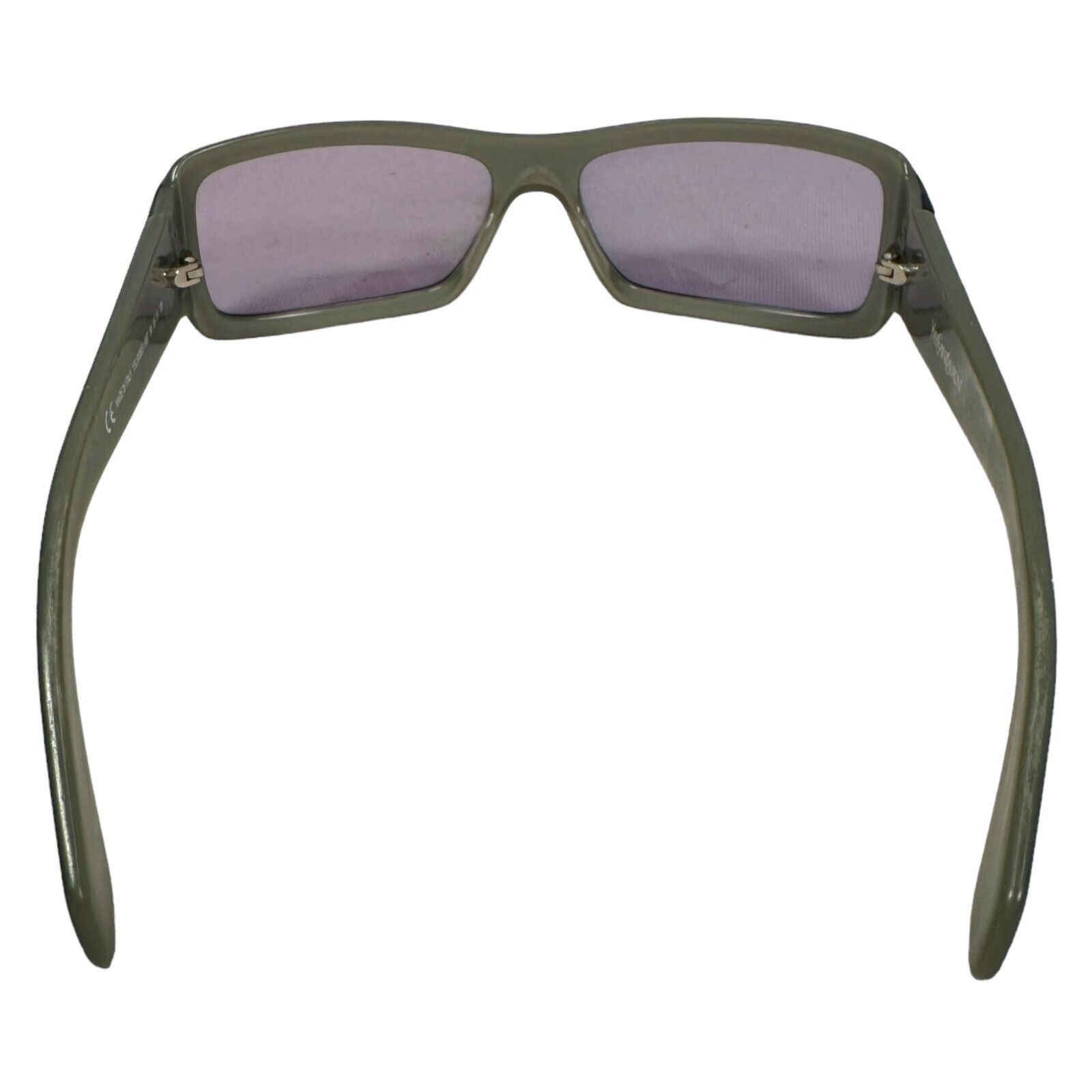 Yves Saint Laurent Yves Saint Laurent Sunglasses YSL 6109/S Purple Lenses Logo Size ONE SIZE - 6 Thumbnail