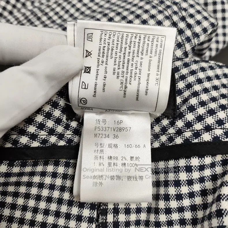 Chanel Chanel Cotton trousers Size 24" / US 00 / IT 34 - 6 Thumbnail