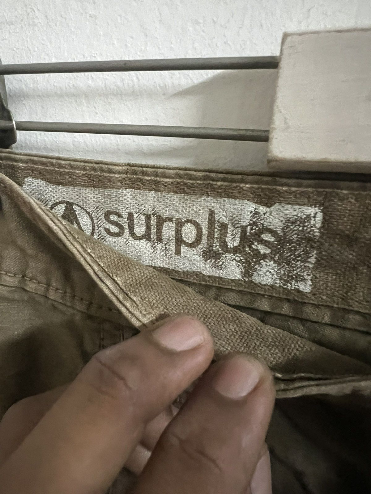 Japanese Brand × Vintage FLARED🔥VINTAGE Y2K SURPLUS NIPPON CARGO PANT Size US 33 - 9 Thumbnail