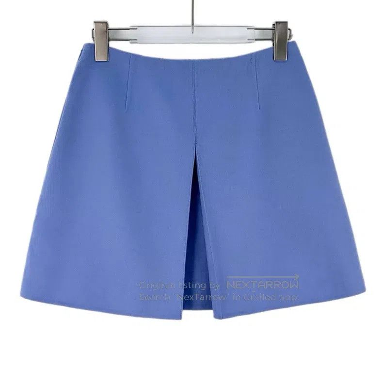 Dior Dior Blue wool casual skirt Size 24" / US 00 / IT 34 - 2 Thumbnail