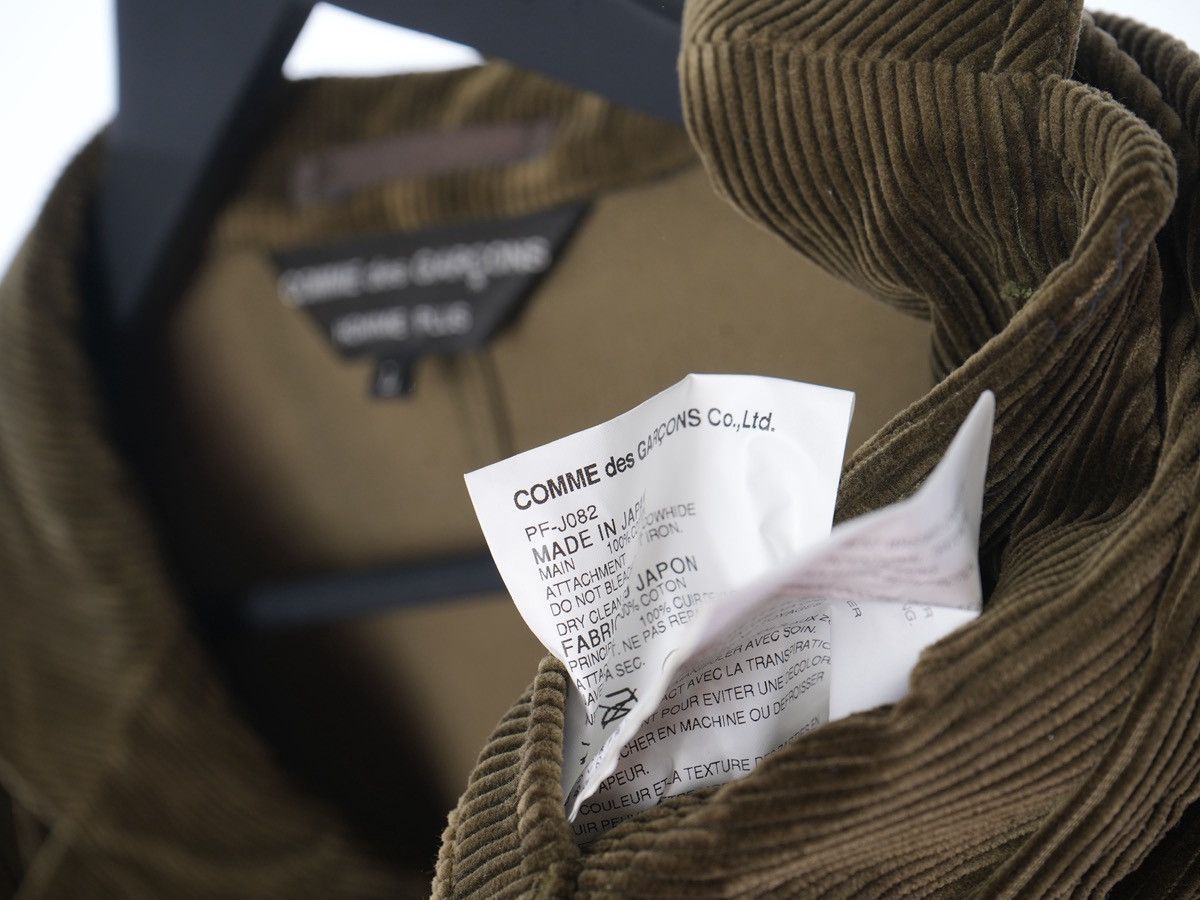 Comme des Garcons Comme des garsons homme plus Corduroy Sport BlazerJacket L Size US L / EU 52-54 / 3 - 6 Thumbnail